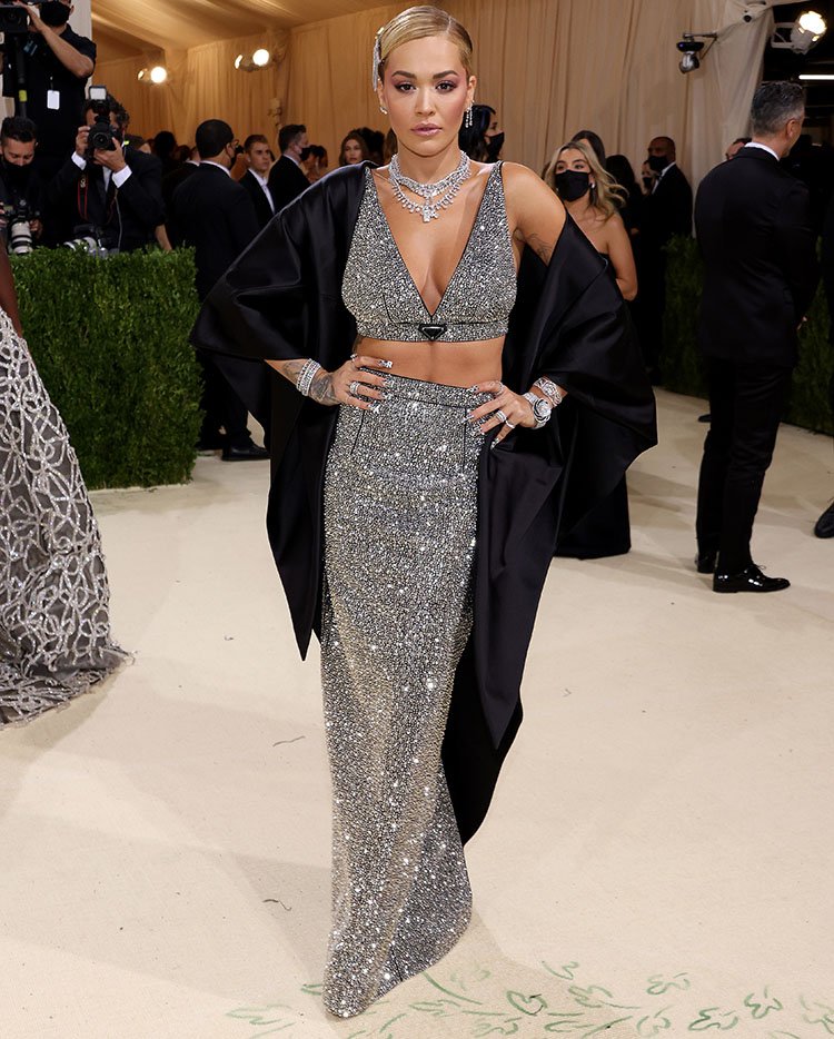 Rita Ora in Custom Prada – Met Gala