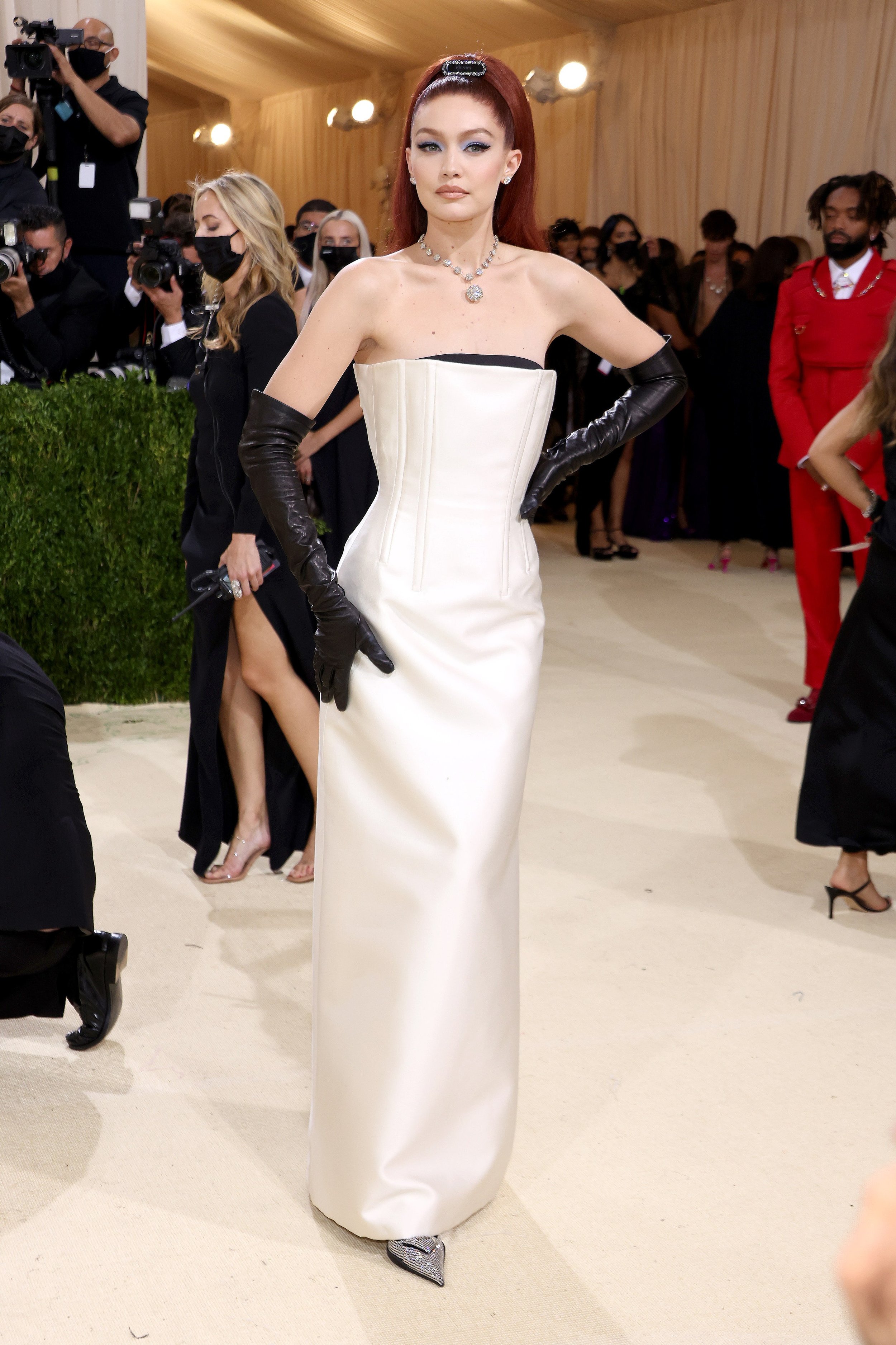Gigi Hadid in custom Prada - Met Gala