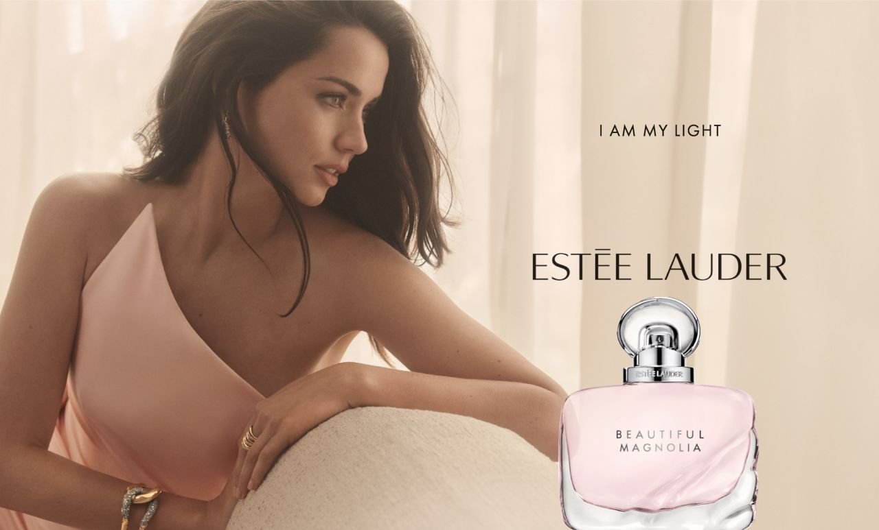 Ana de Armas for Estée Lauder's Beautiful Magnolia Campaign 2024