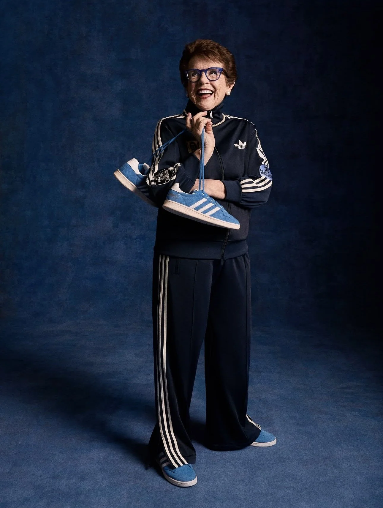 Billie Jean King for Adidas