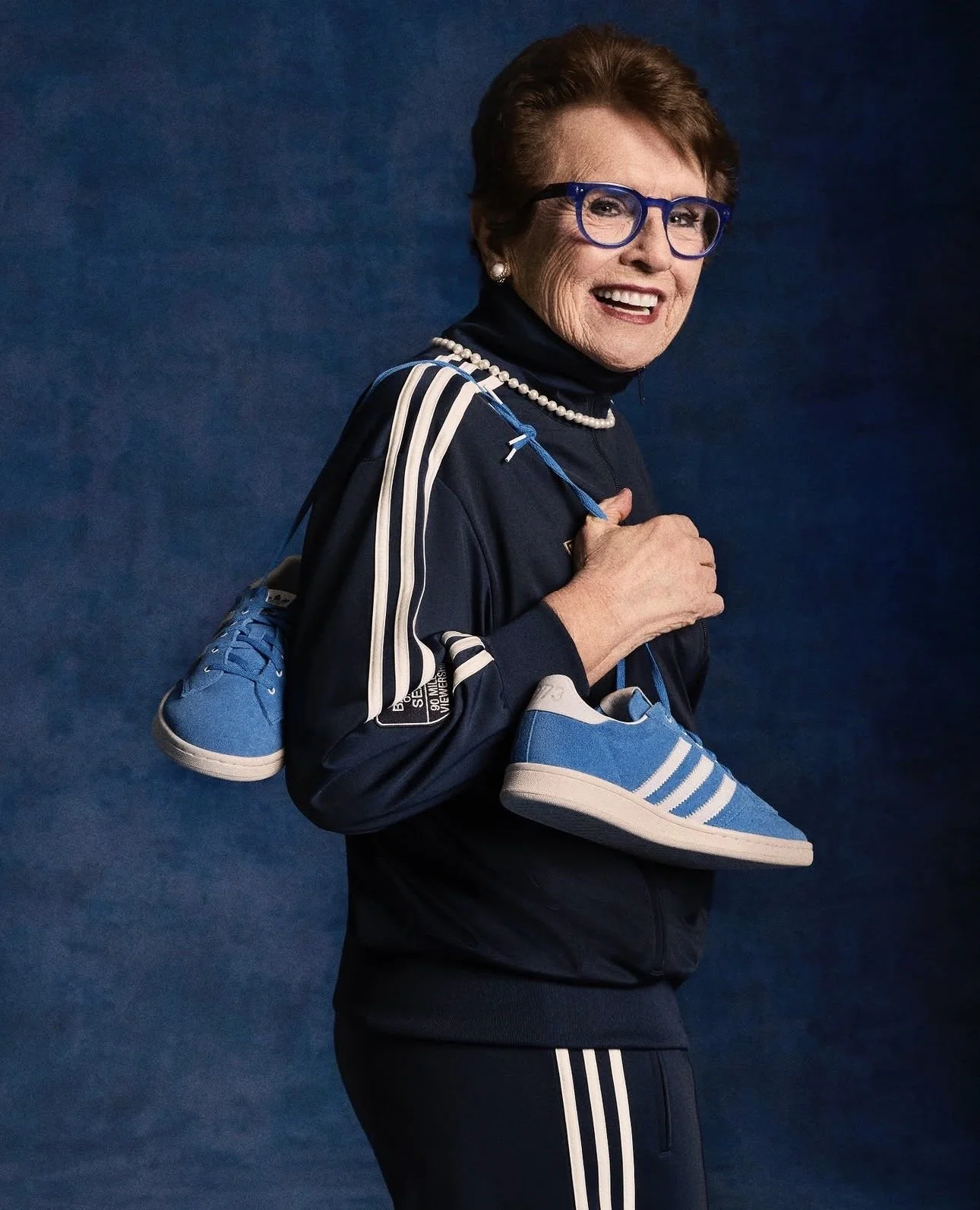 Billie Jean King for Adidas