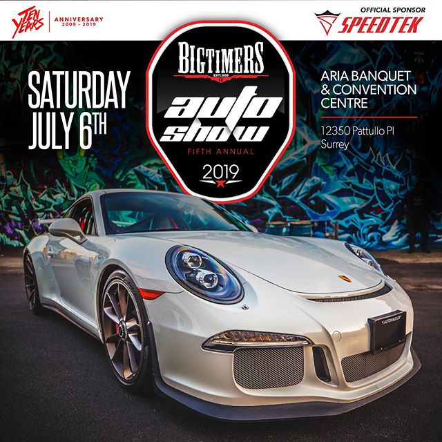 The Fifth Annual Bigtimers CC Annual Auto Show presented by @speedtekwheel is coming up on Saturday, July 6th showcasing the best lowriders, muscle cars, imports, lifted trucks, exotics, motorcycles and much more.
This years show will be held at @ariabanquet and convention centre in #surrey B.C.
Visit www.bigtimerscc.com for more information and details about the event and how to be a sponsor or vendor at the show.
@bigtimerscc @bigtimers_rav @shutterboxstudios @speedtekwheel @ariabanquet @djhypnotiq604 @f7lthy @bestchoicecollision @lowriderscenemagazine
#lowriders #carshowlifestyle #bigtimerscc #bigtimersautoshow #bigtimerscc #carshow #carshowseason #impala #musclecars #liftedtrucks #import #motorcycles #lowriderbikes #chrome #vancouvercars #vancouvercarspotting #customcars #vancouvercarshow