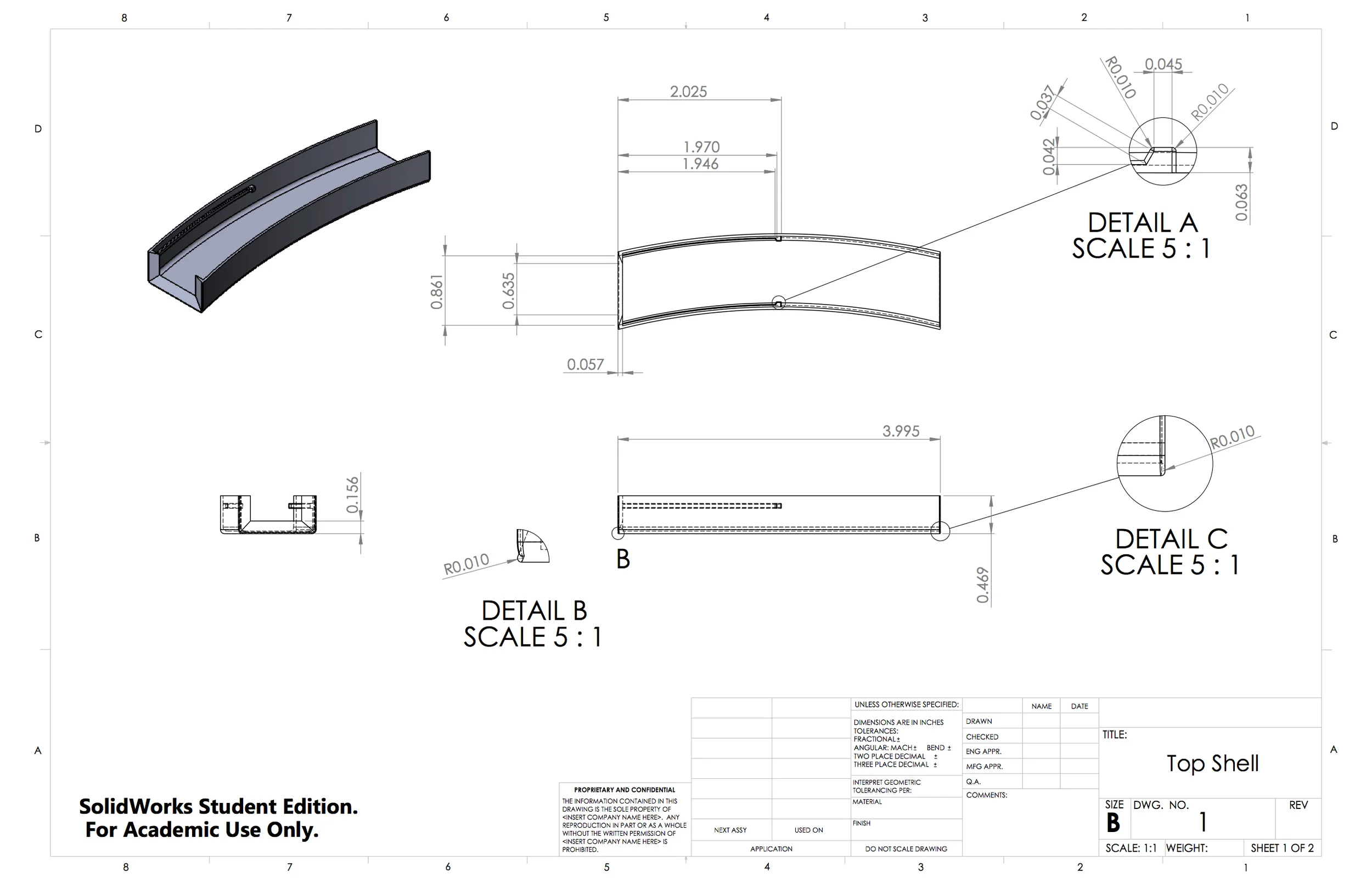 Shop Drawing