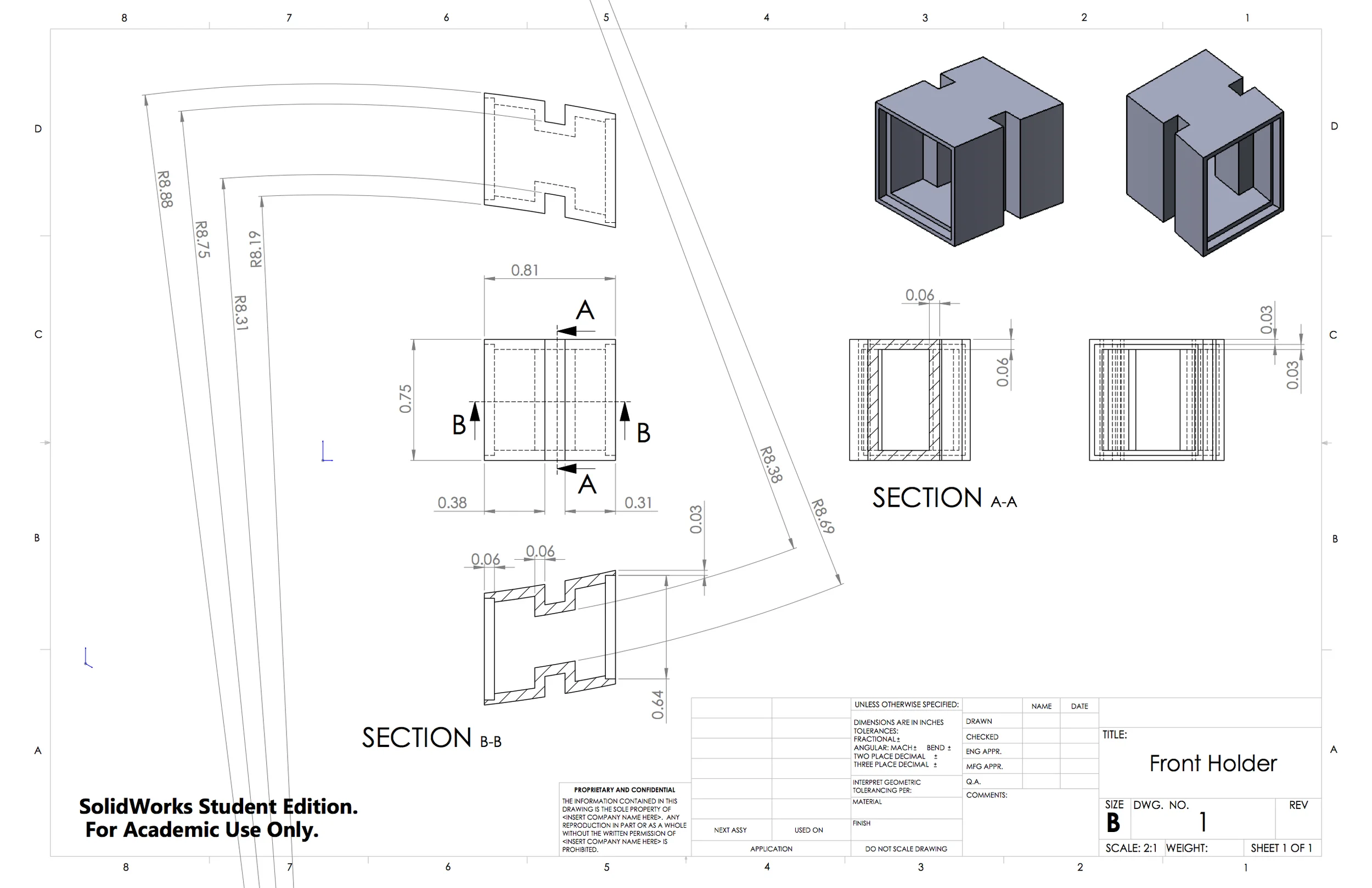 Shop Drawing