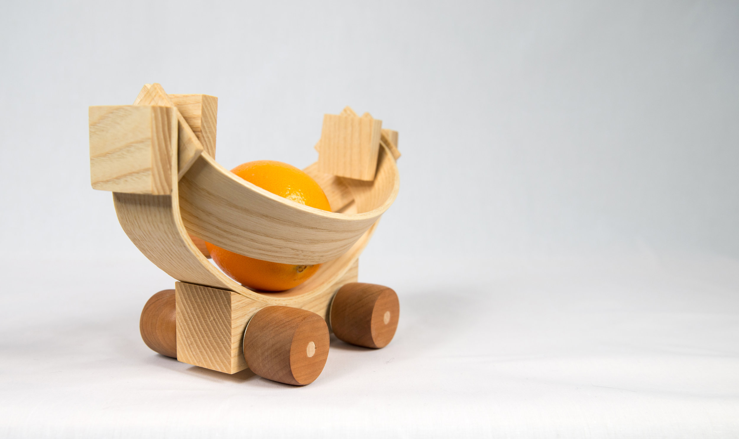 Wood Fruit Car