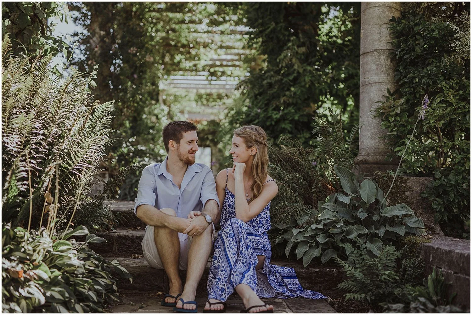 West Dean Gardens Chichester engagement shoot VF_0006.jpg