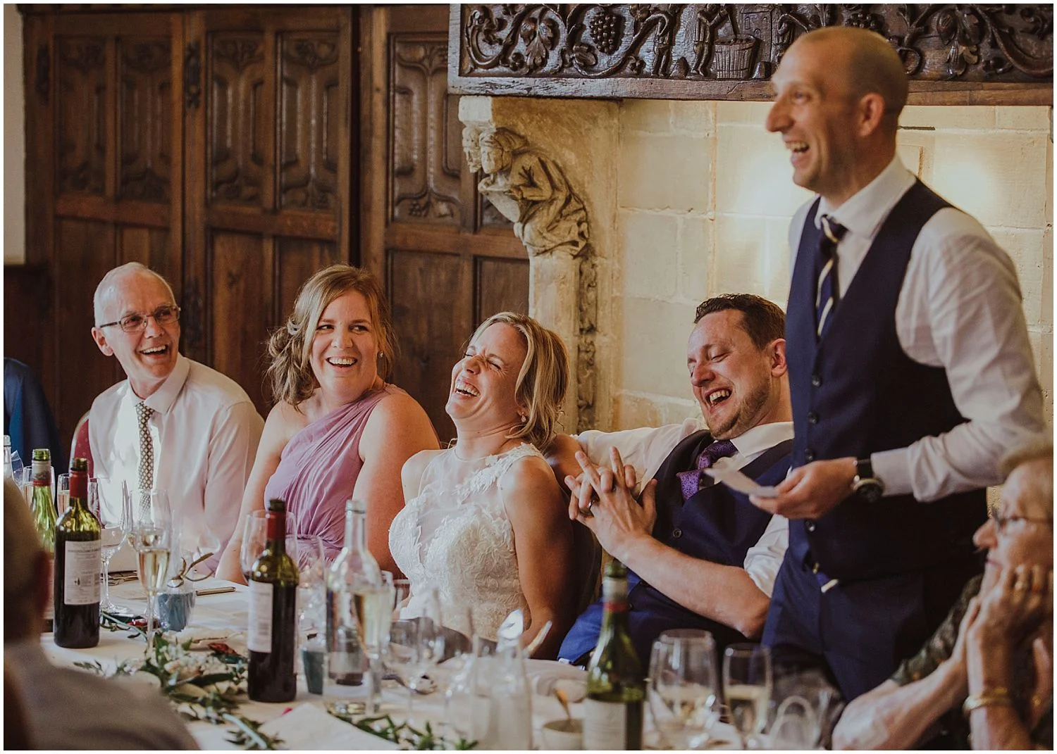 Smallfield Place wedding reception