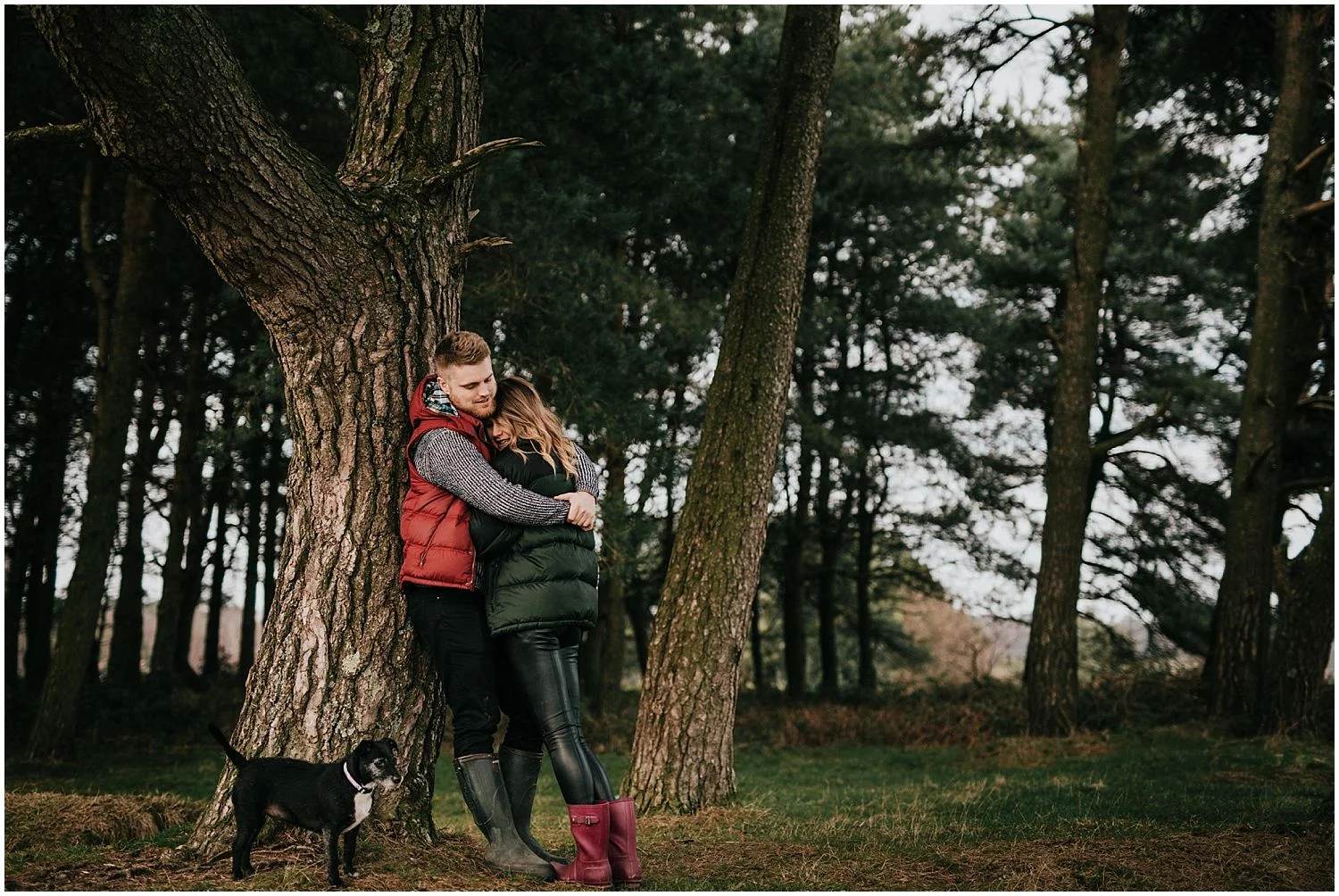 Ashdown Forest engagement photos