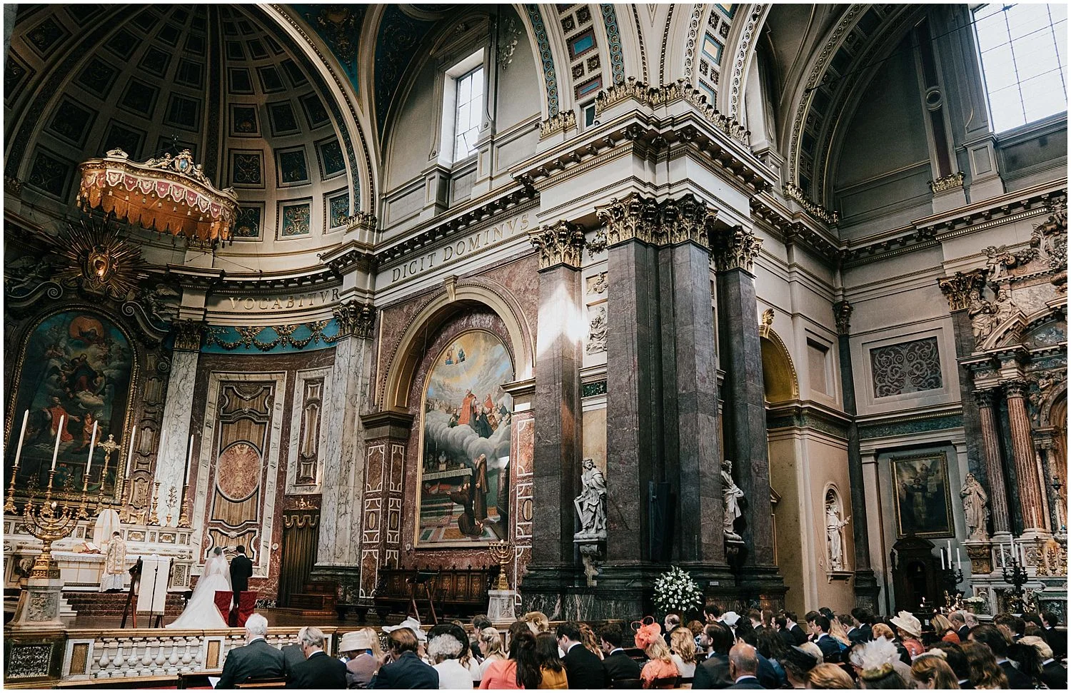 Brompton Oratory London wedding