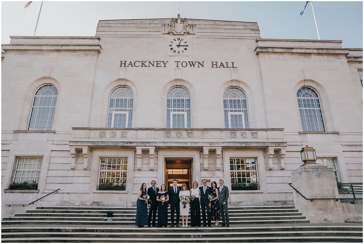 Hackney town hall group photo