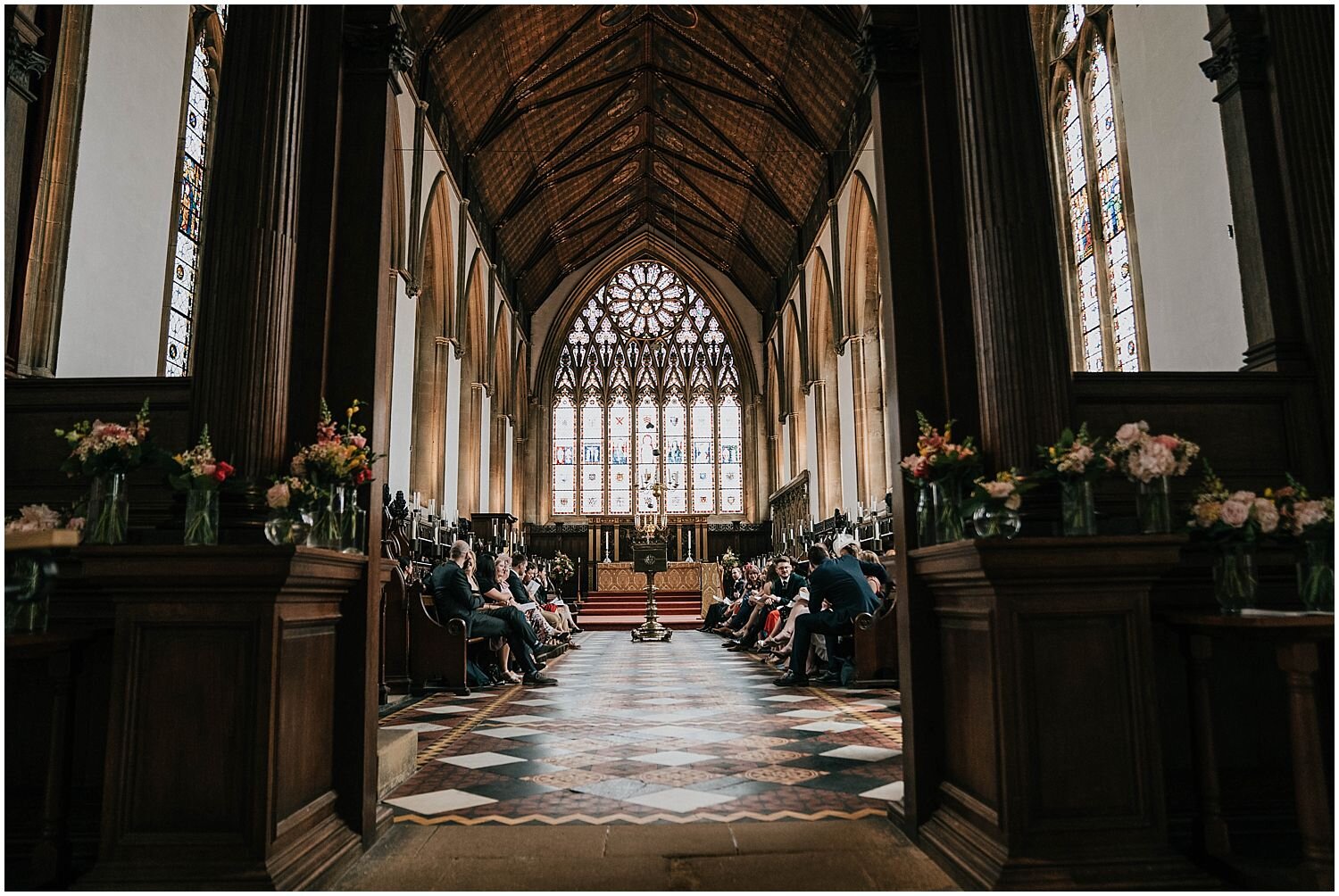 Merton College Oxford University wedding