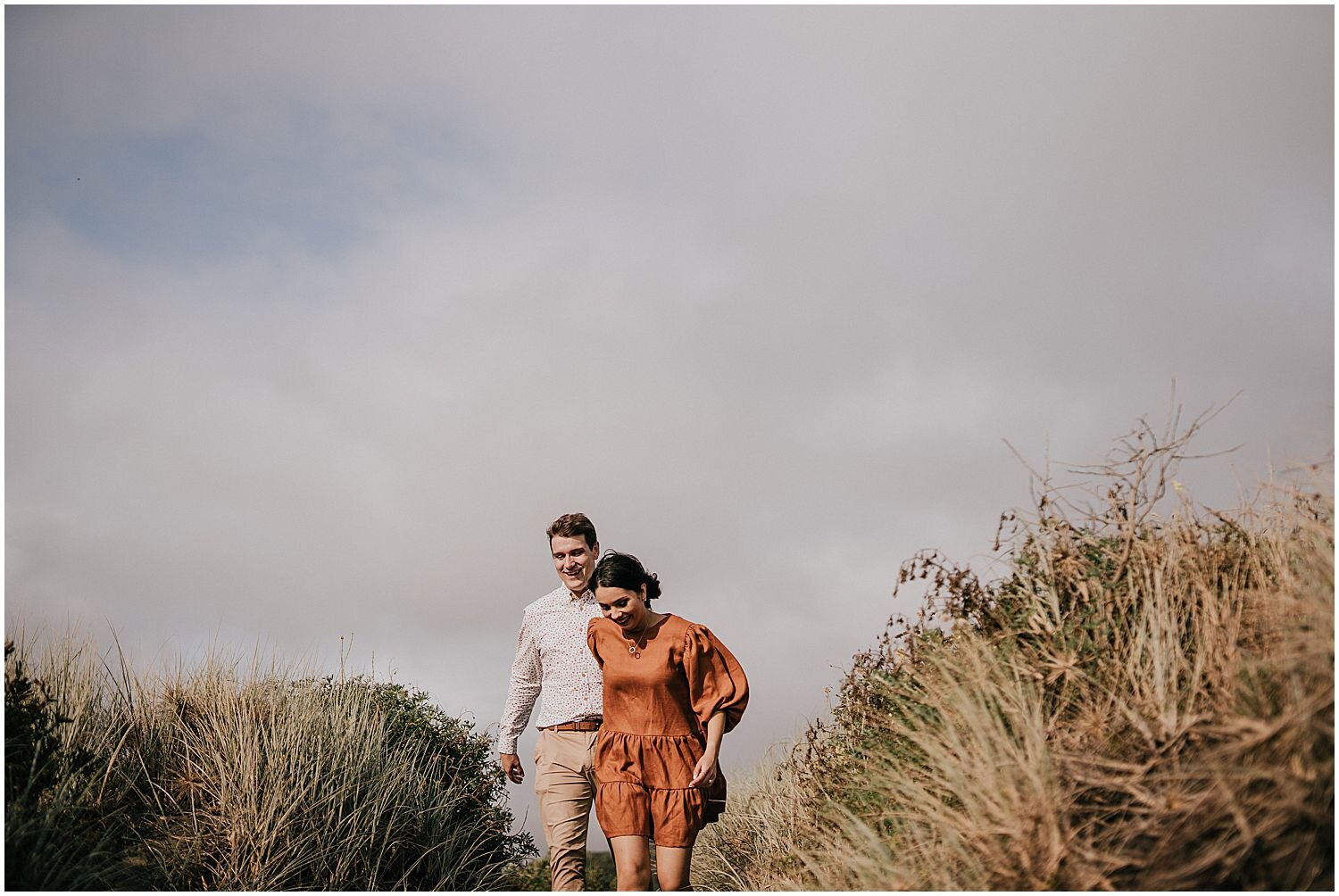 New Zealand engagement photo 