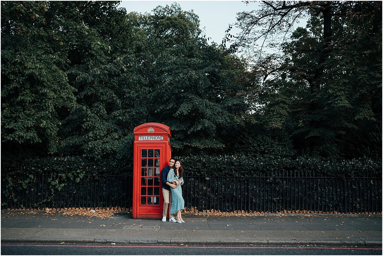 Engagement photographer in London England