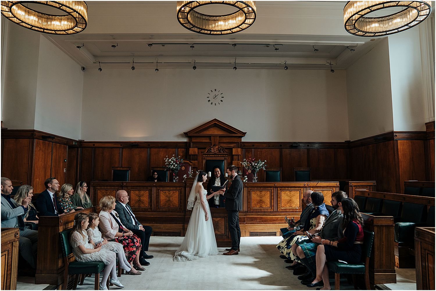 Wedding ceremony in Bethnal Green Town Hall hotel
