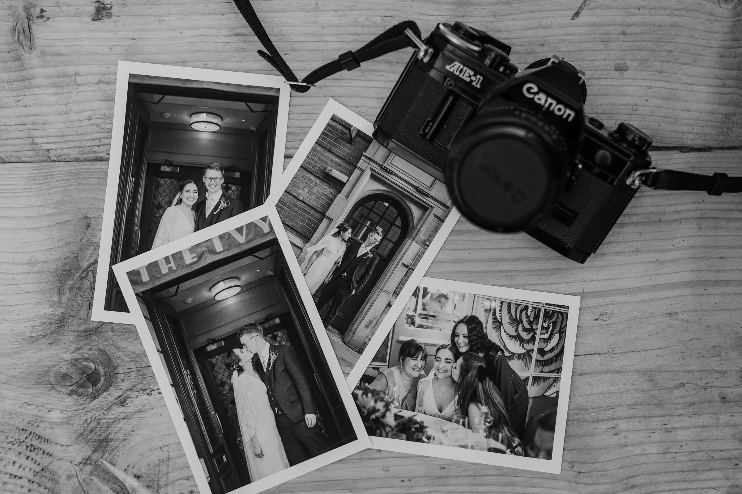 35mm film wedding photography