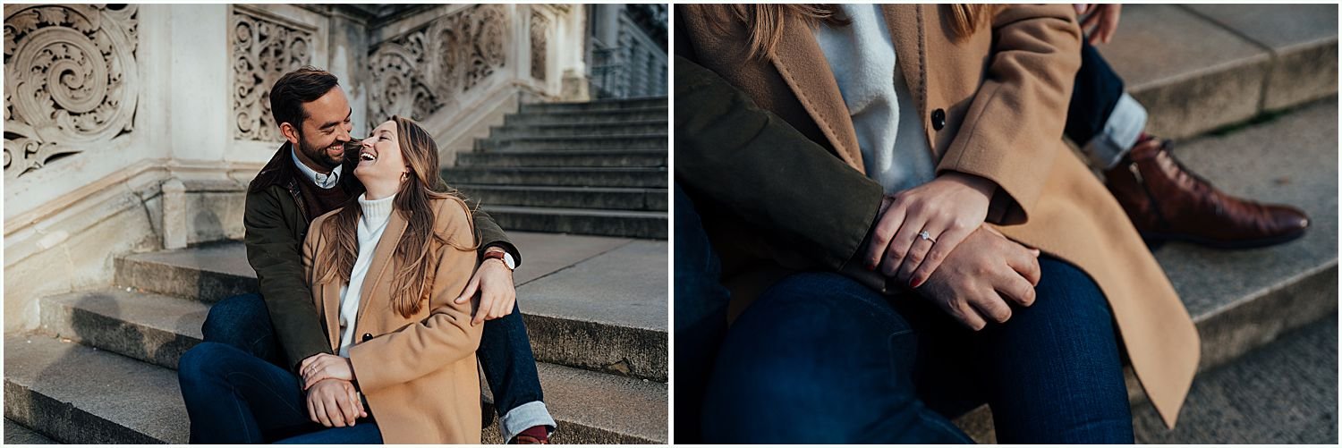 Engagement session in London Westminster