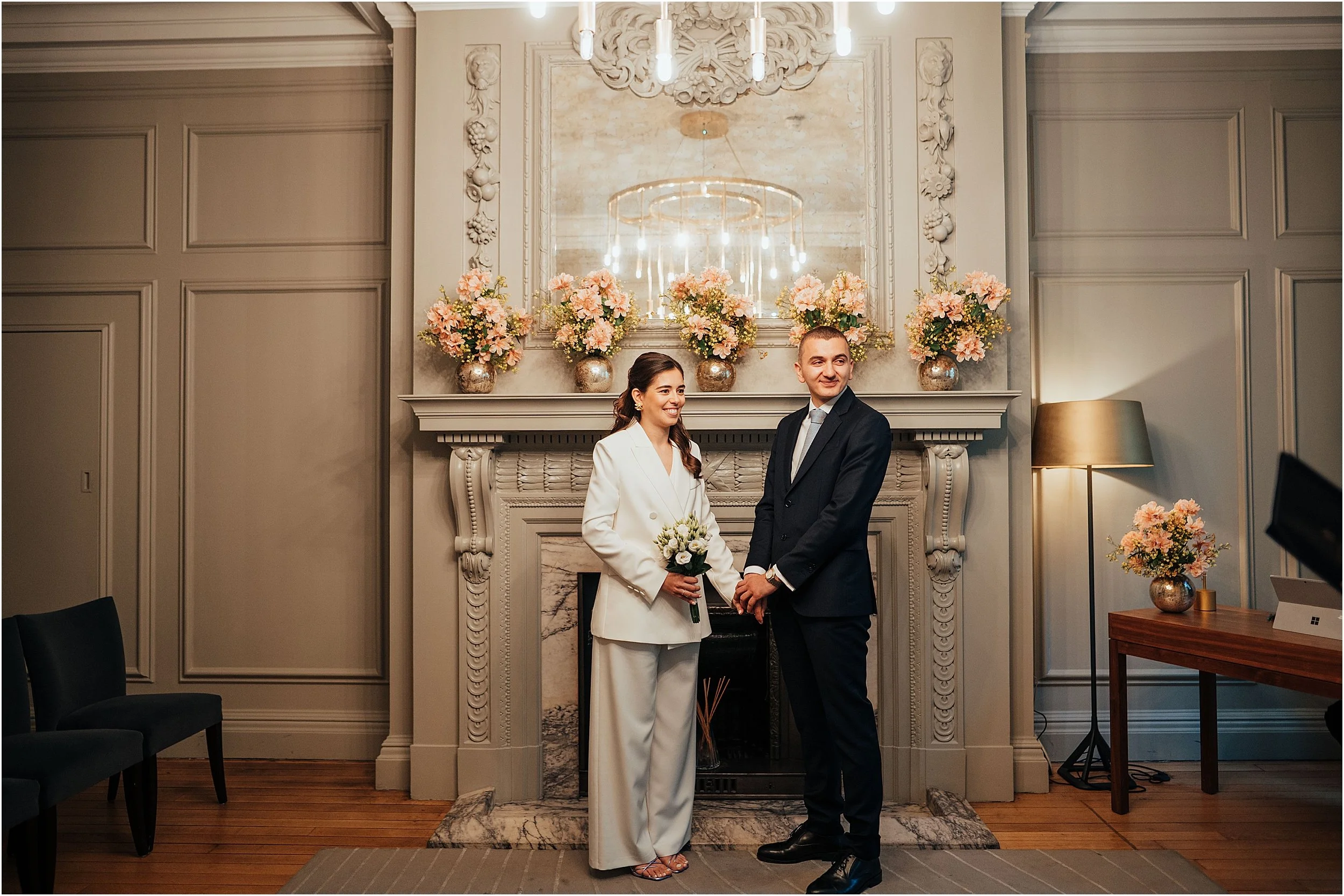 Wedding ceremony in Soho Room