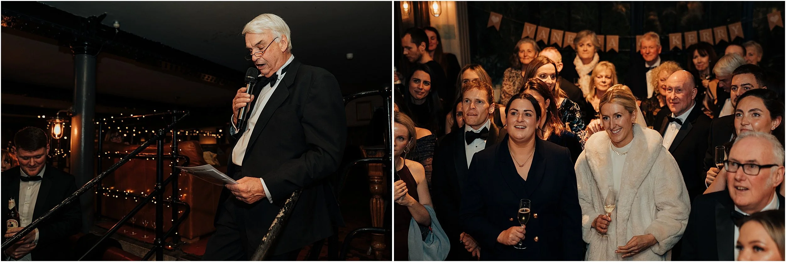 Wedding speeches at the Depot N7