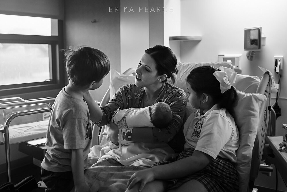 Erika Pearce Photography | Birth Experience Session | Louisiana | Northshore | Nola | Mandeville | Covington | Labor Photoshoot