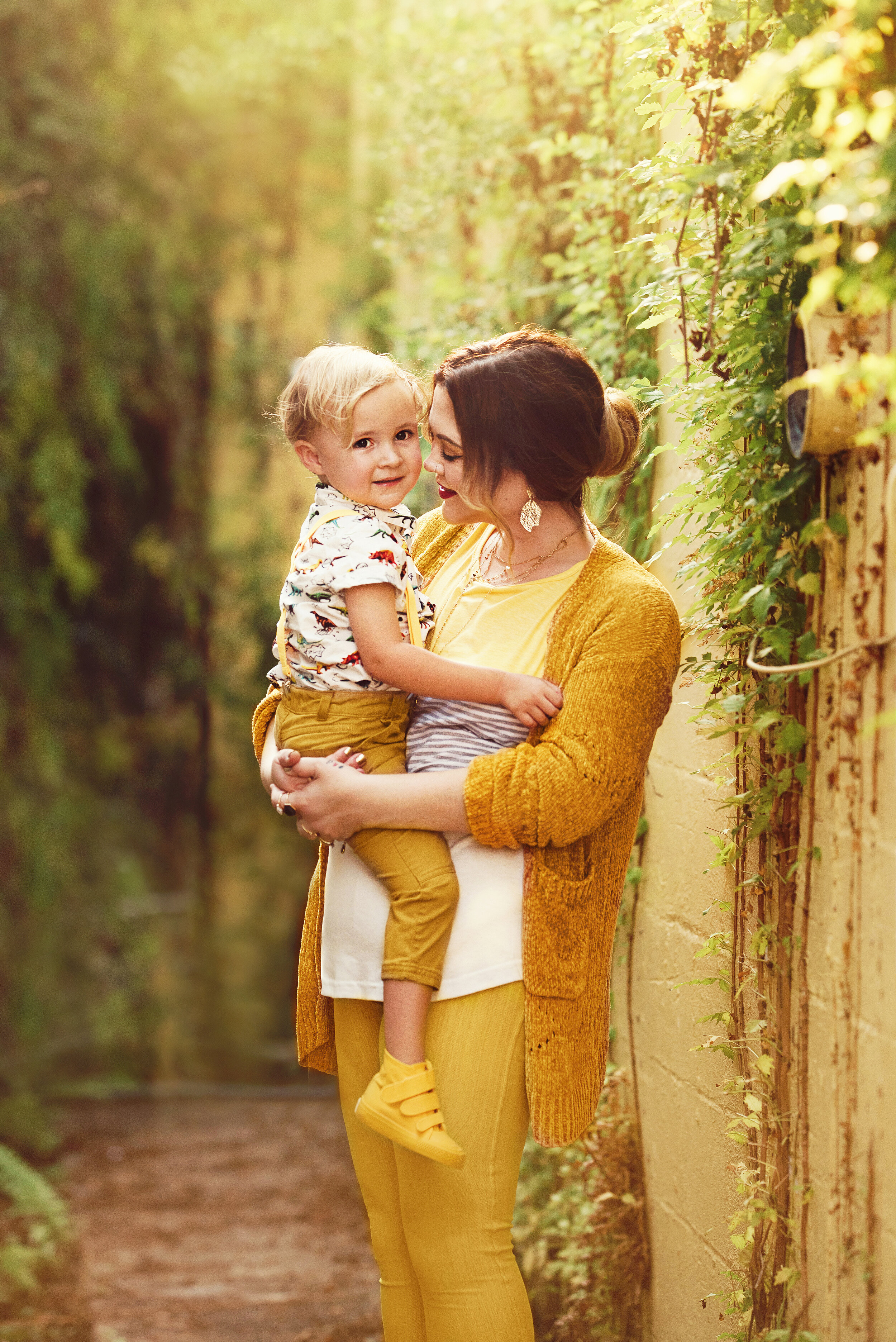 Erika Pearce Photography | Maternity and Birth | Youngest Son Ark Harrison Photoshoot | Kids in Color Yellow