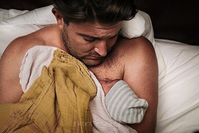 Those first cuddles are what dreams are made of.  #birthphotography