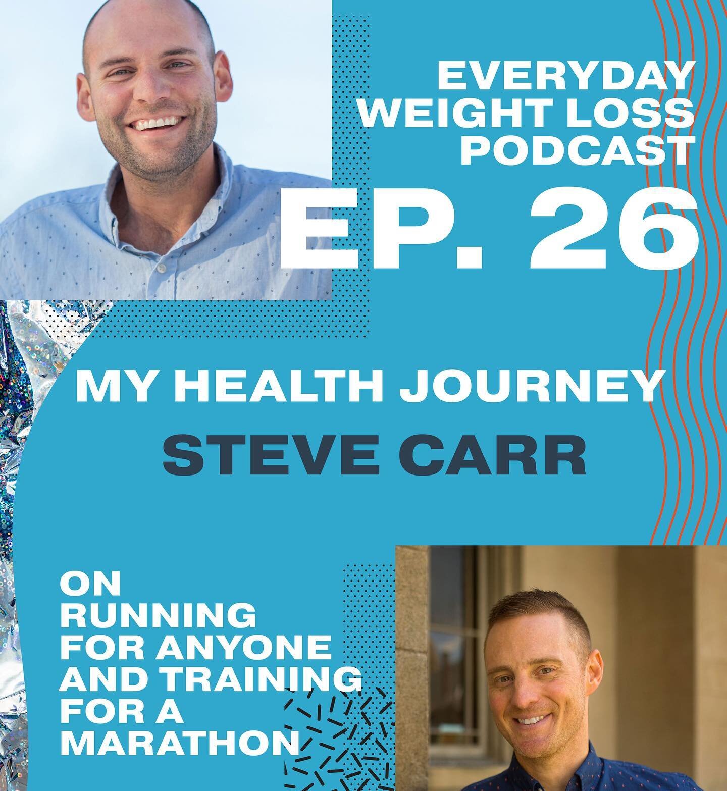 My friend @danielkinglive has an inspiring story of dramatic weight loss and has a podcast to help people interested in a similar journey. He asked if I'd share my experience as a runner and we discussed how to pick up this healthy habit. This episod