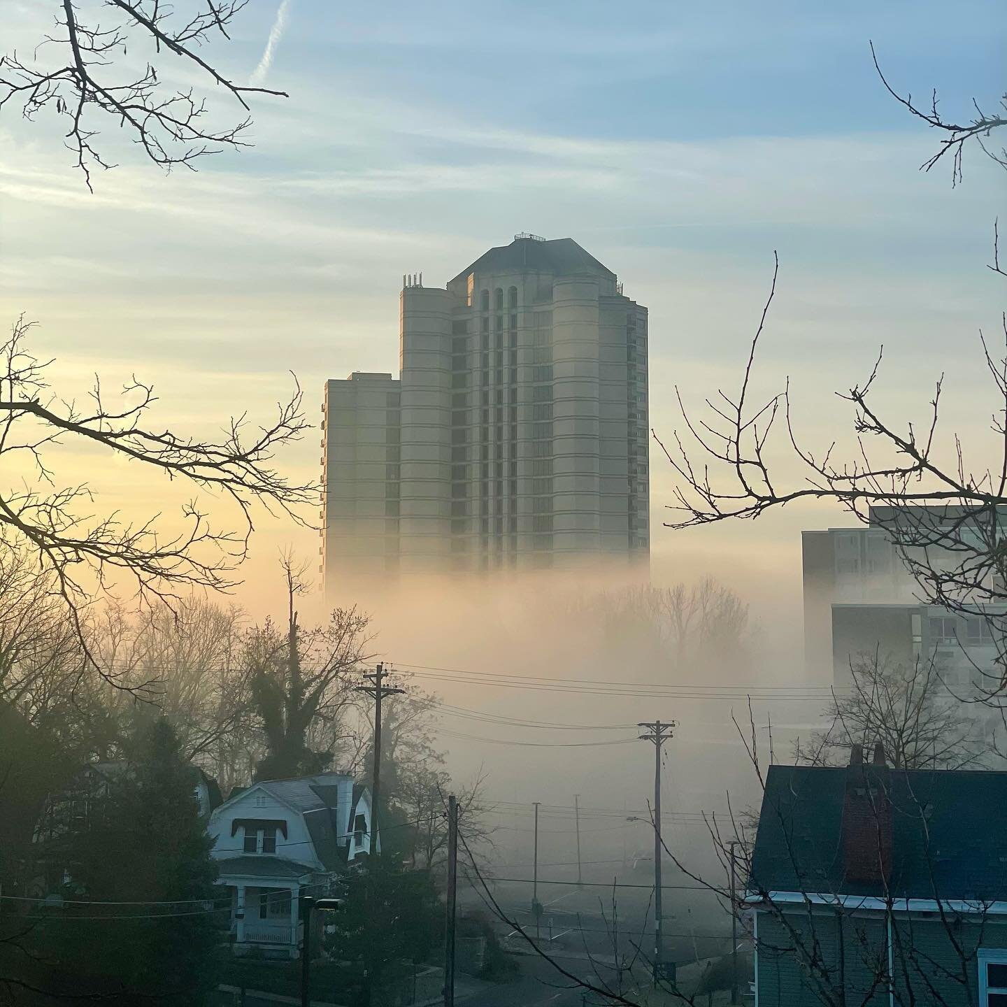 In Cincinnati, December fog is the best fog.