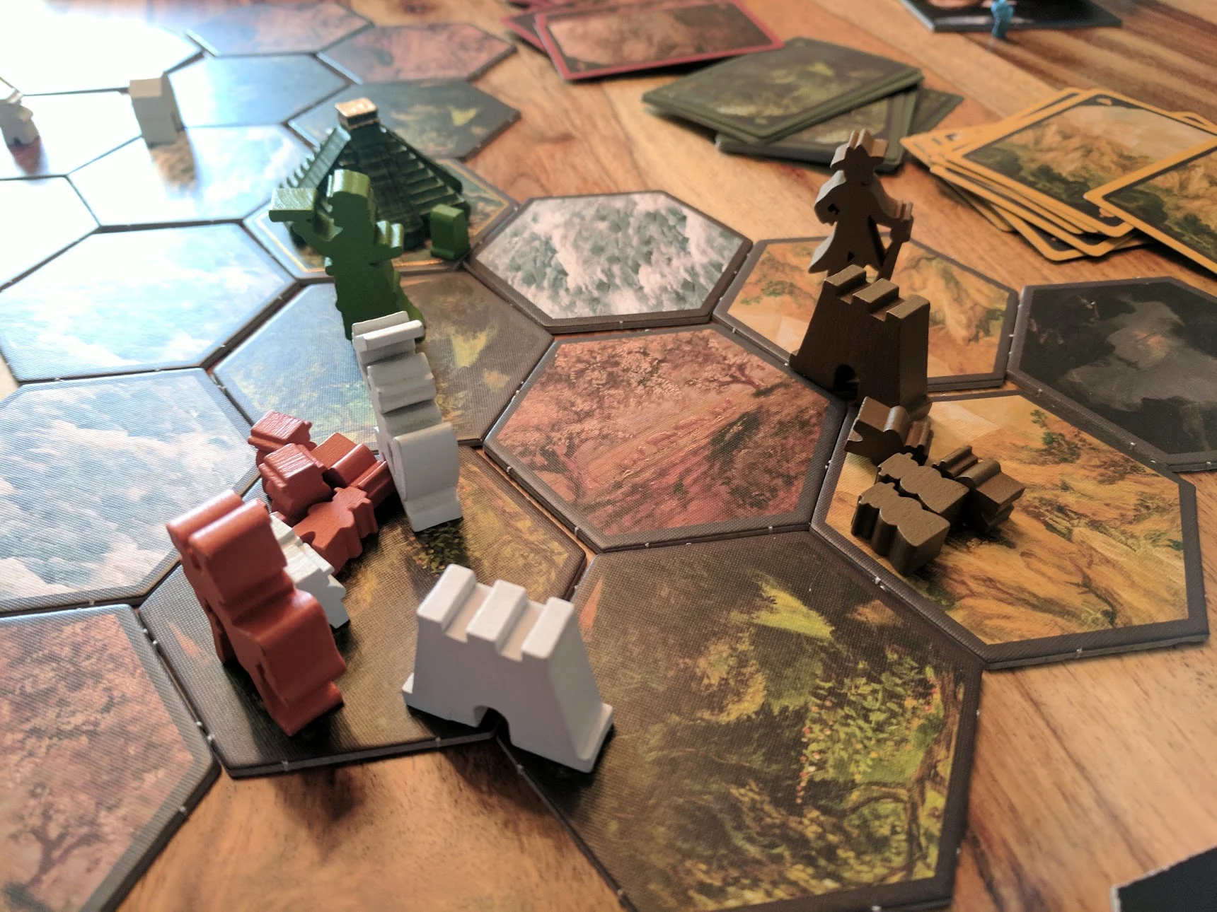 Four player showdown.