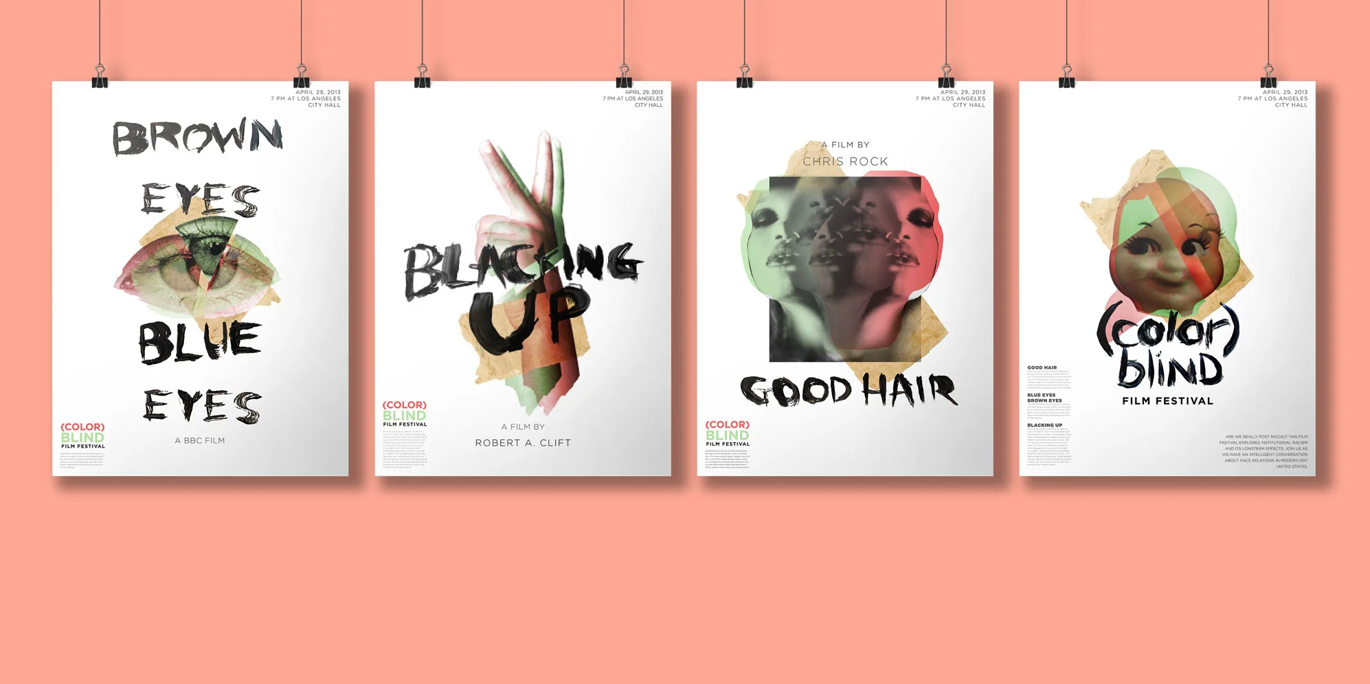 Poster series for film festival