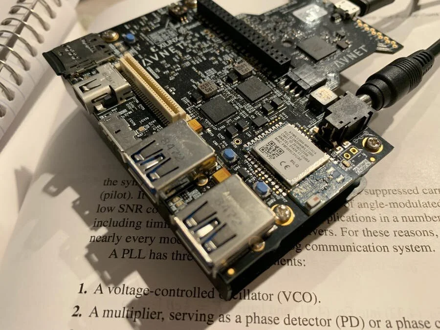 Ultra96 SDR Part One: Simple RF Spectrogram Web Application