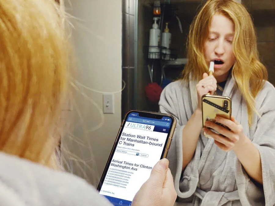 Live NYC Subway Monitor App on Ultra96 FPGA