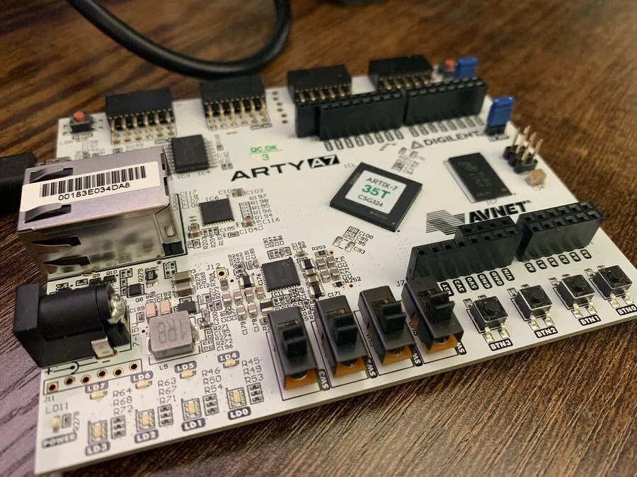 Hello MicroBlaze on Arty-A7