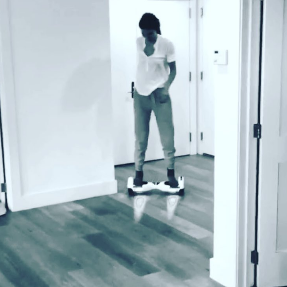 Kendall Jenner Riding Her PhunkeeDuck