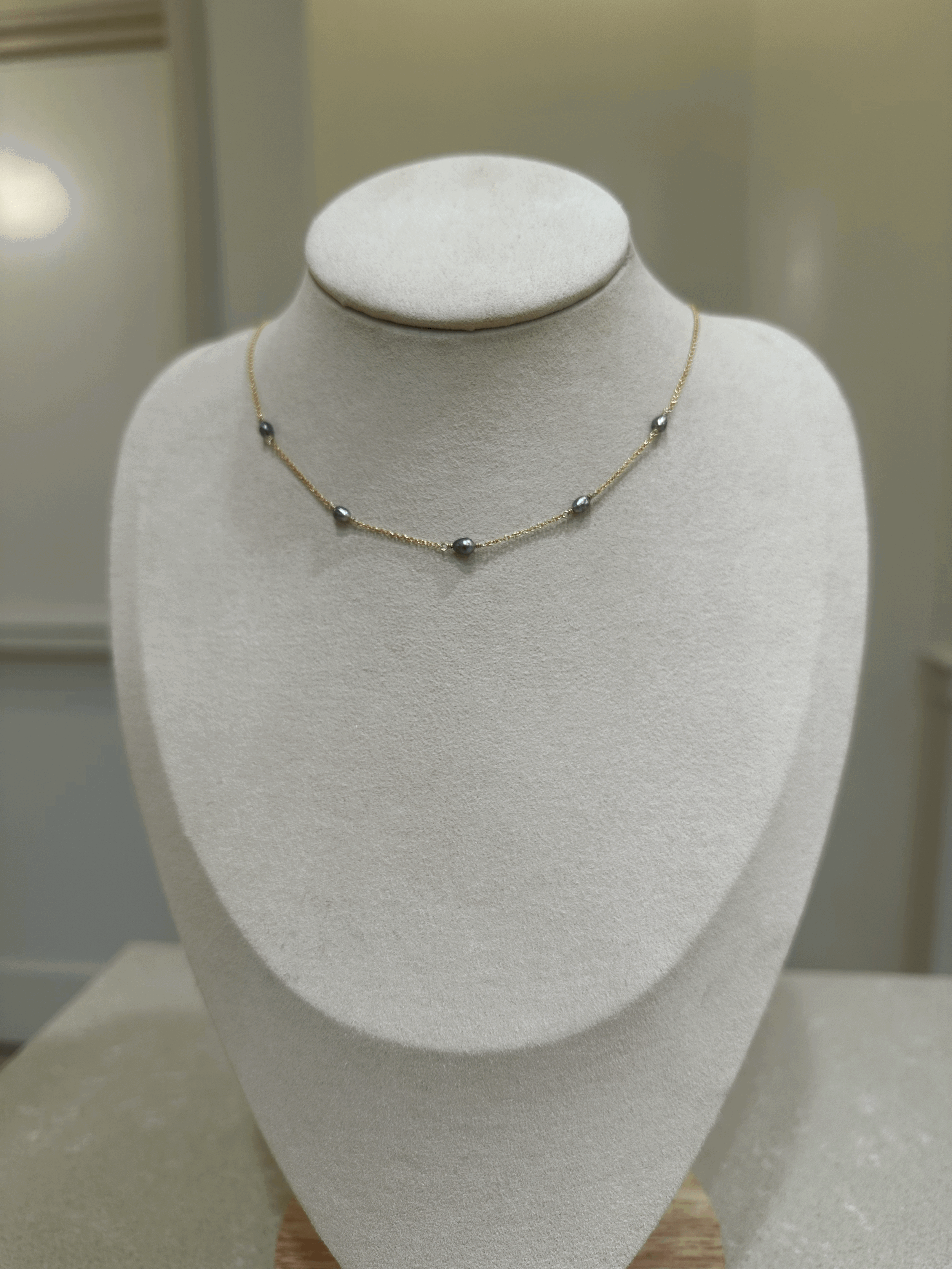 Mini Keshi Tahitian Pearl Necklace