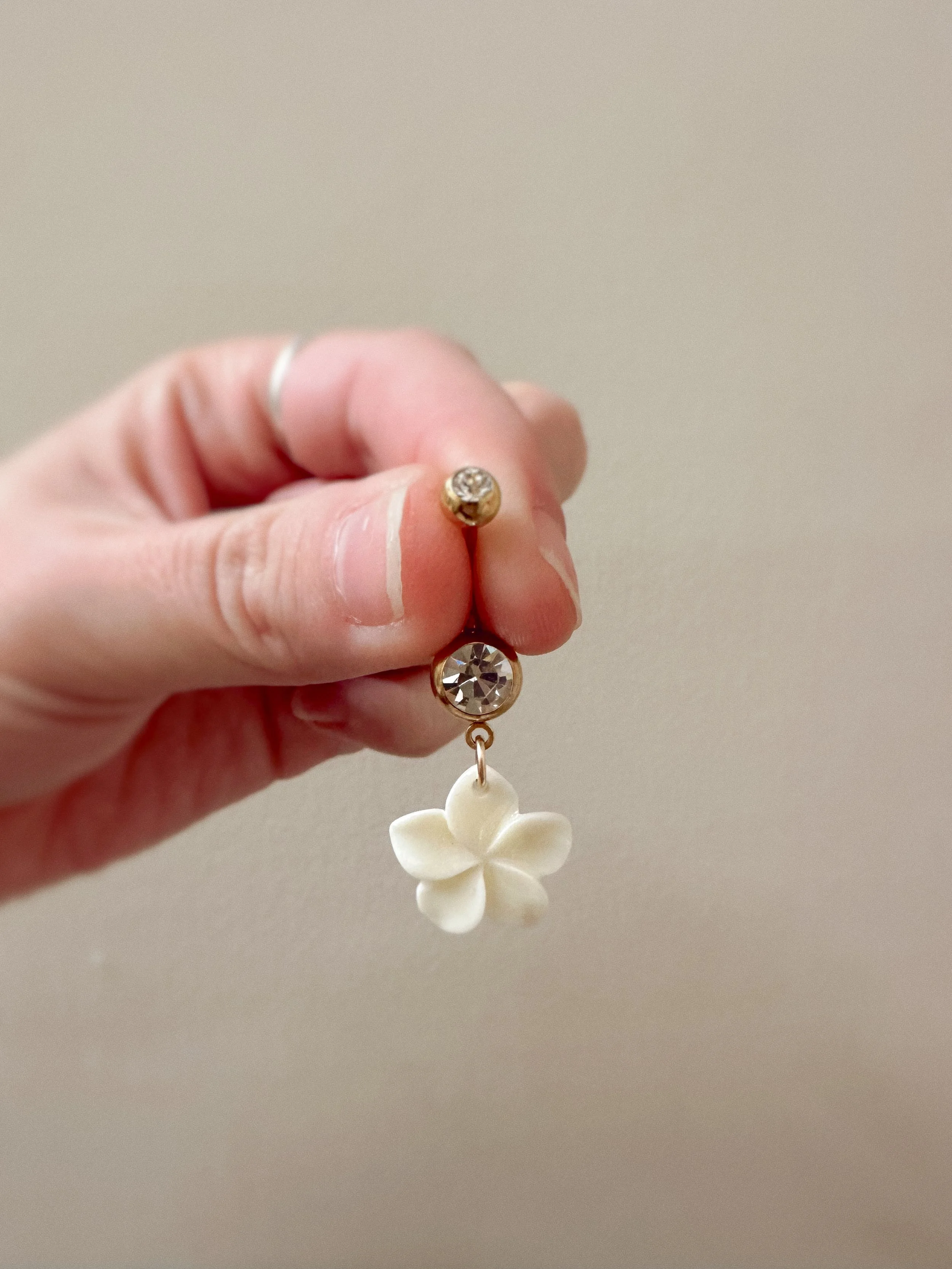 Plumeria Piko Ring