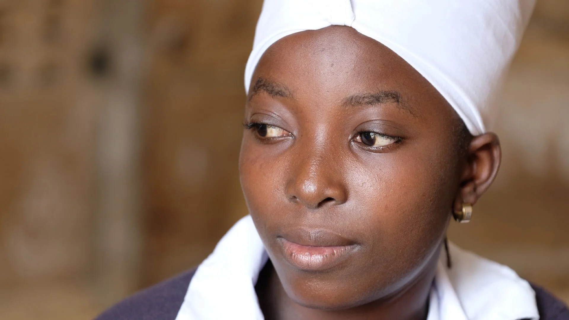 Oripia, age 14, Ebola survivor in Beni.