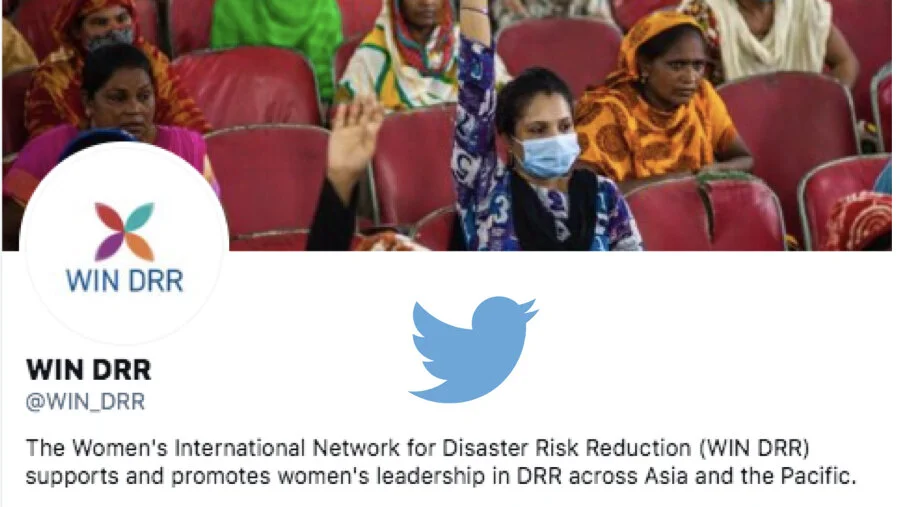 Twitter: Follow us on @WIN_DRR