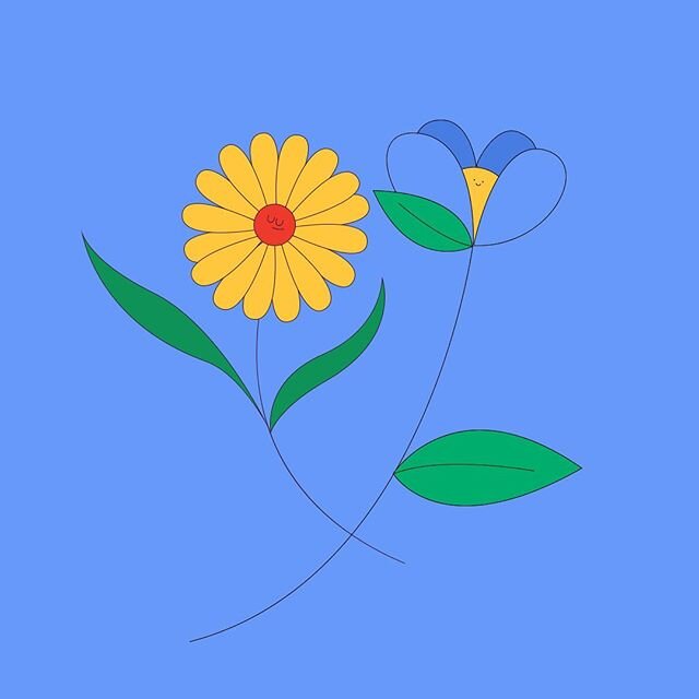 Stuff I&rsquo;m workin on
.
.
.
.
#design #illustration #flowers #spring #plants #cute