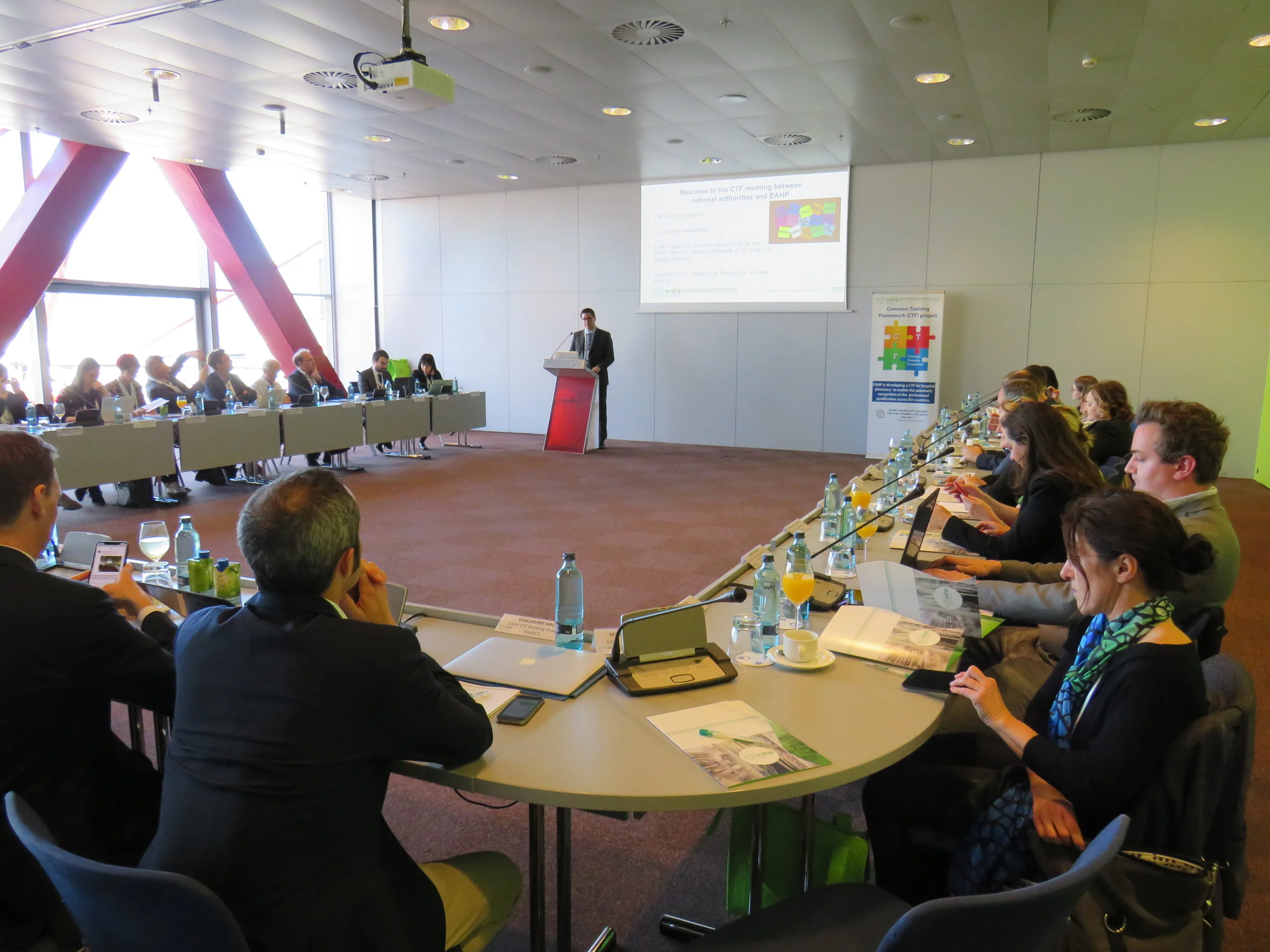 EAHP presents the progress made in implementing the Common Training Framework for hospital pharmacy to national competent authorities 