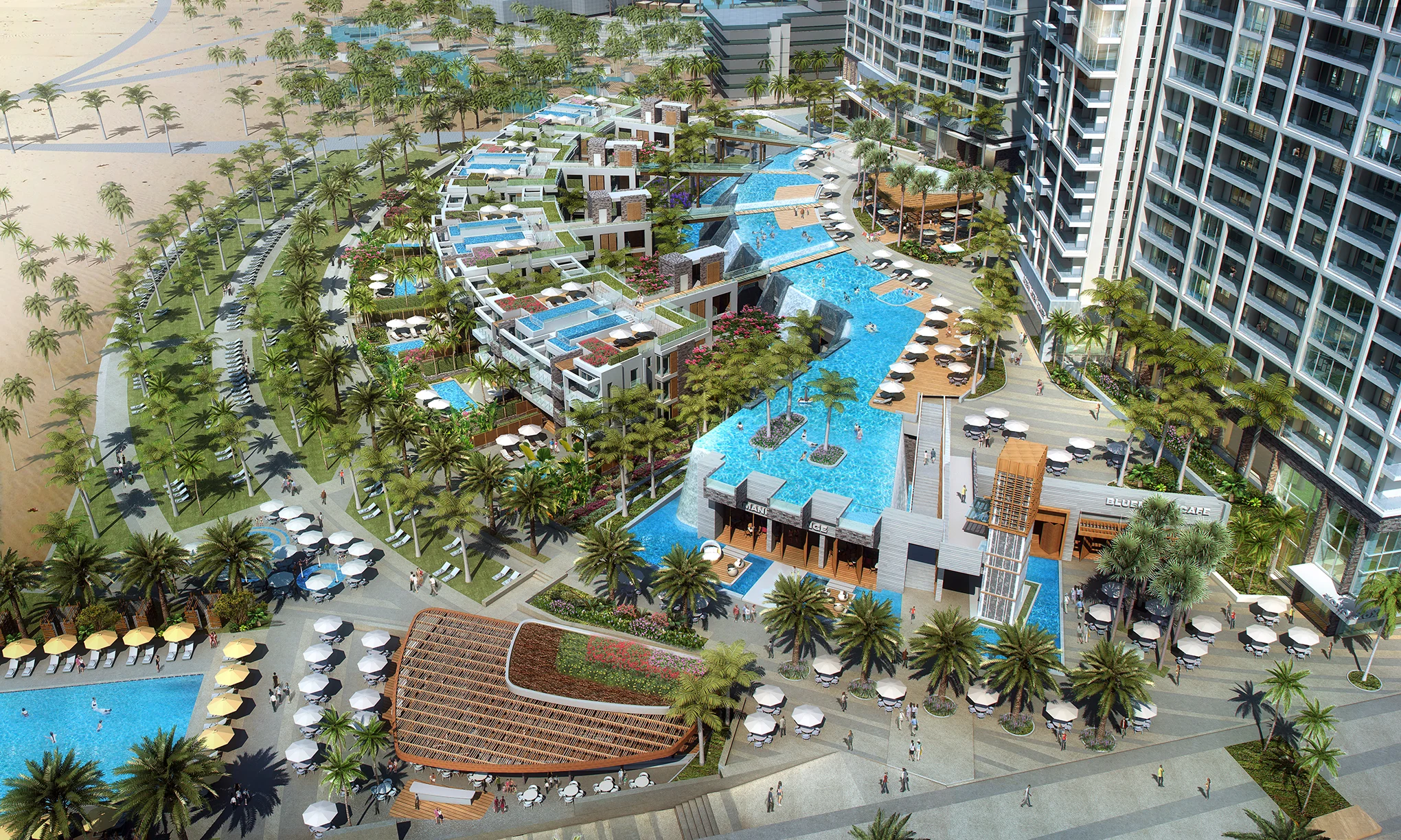 Phase III Pool Podium & Apartments