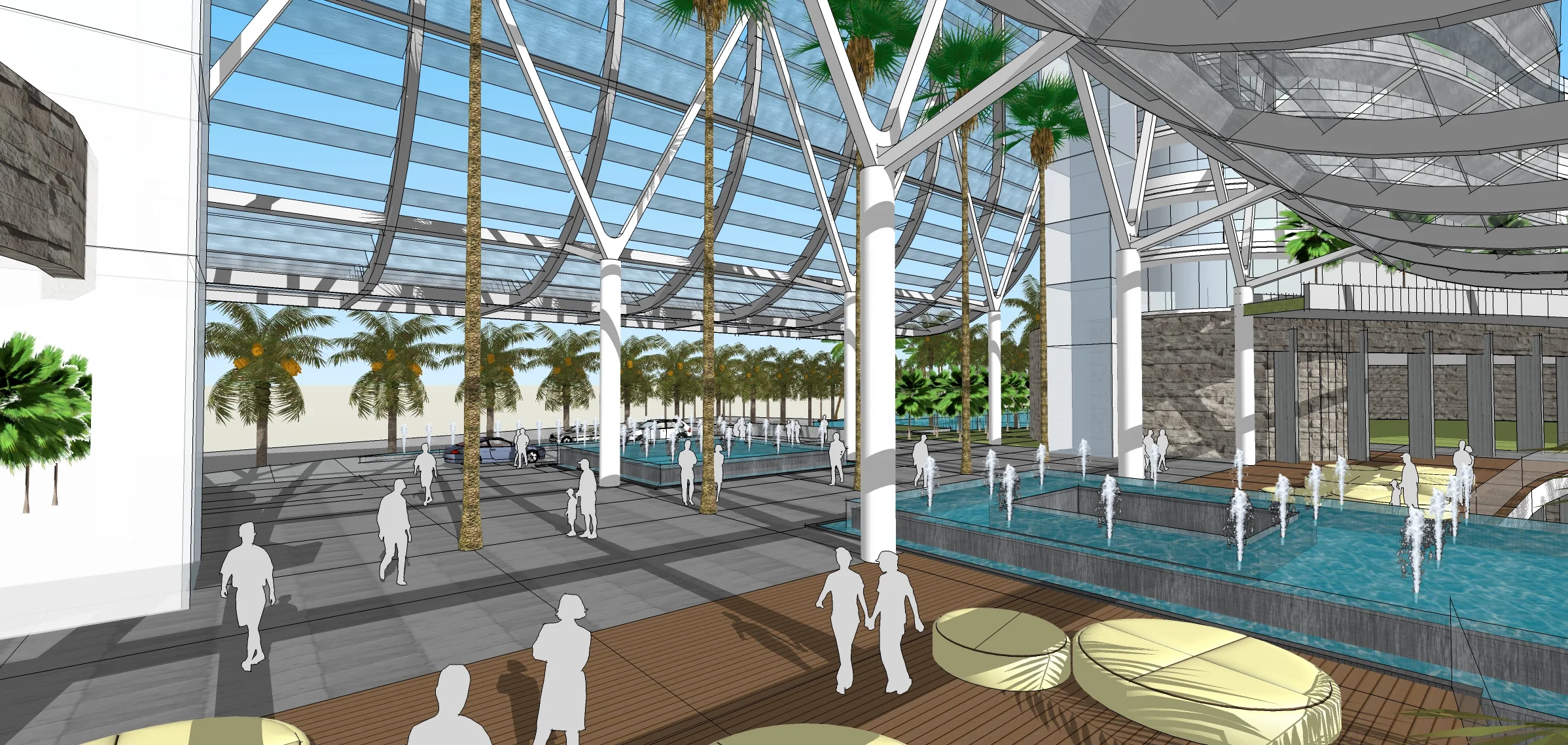 Lobby Atrium Study 02