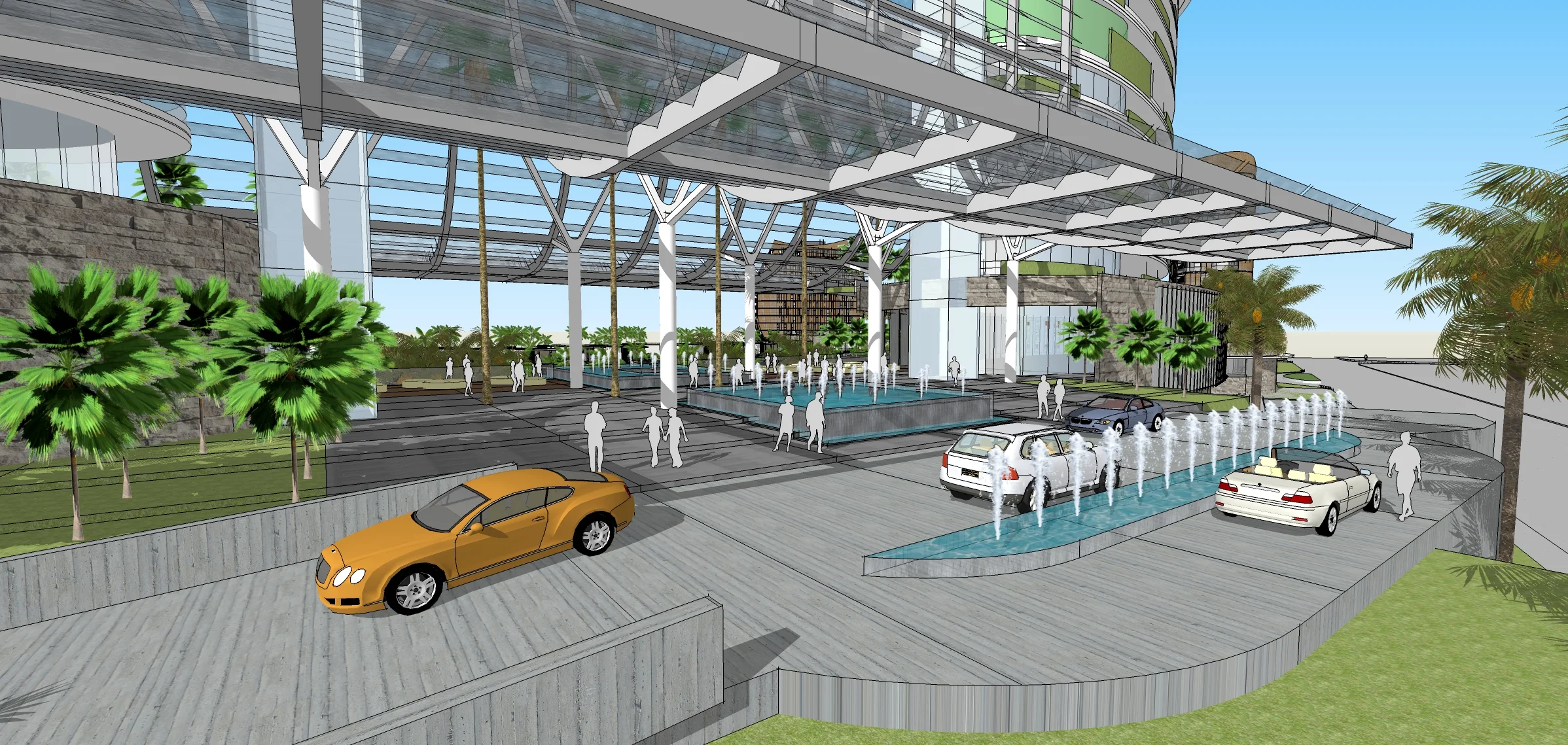 Lobby Atrium Study 03