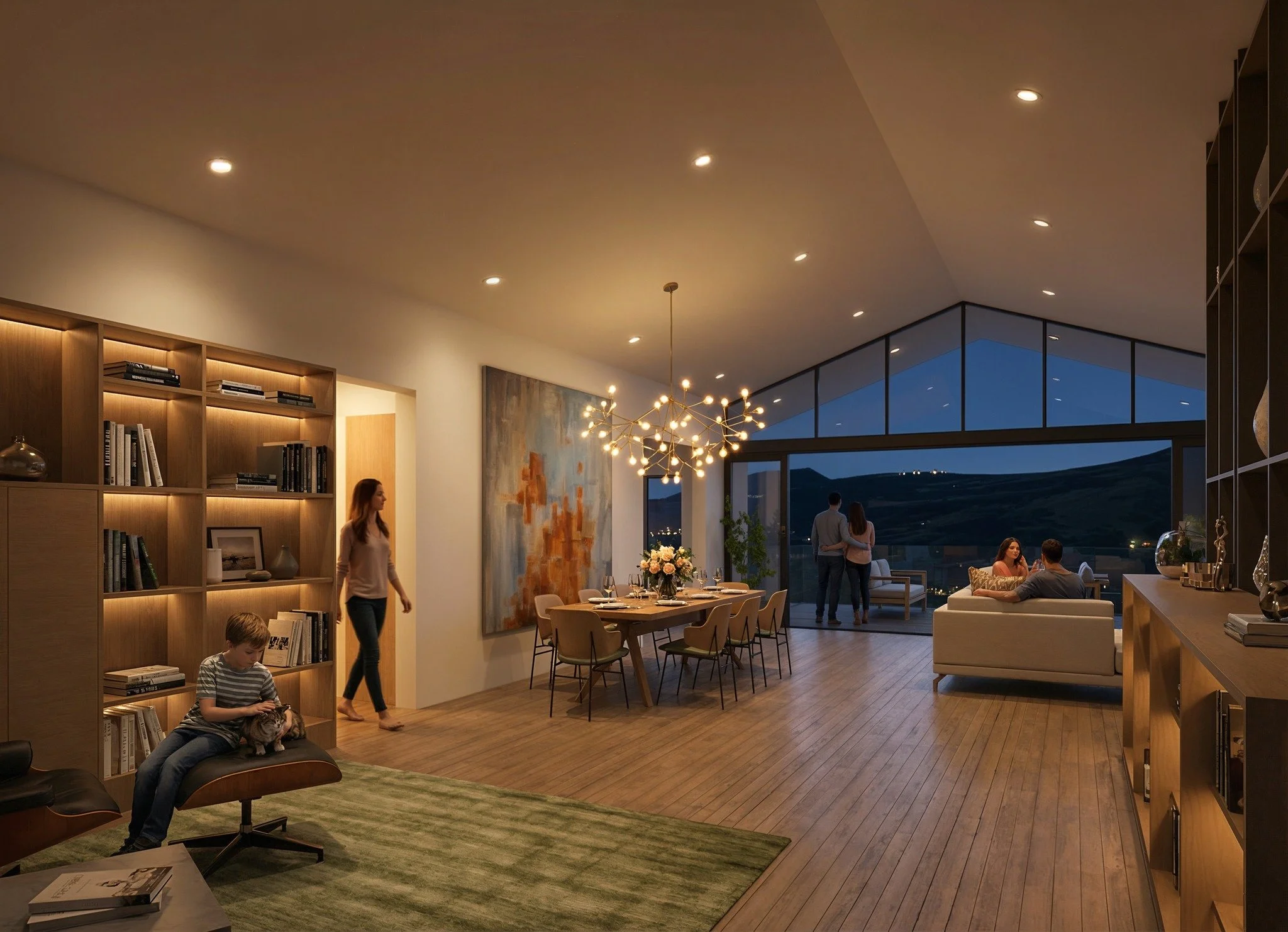 Living & Dining Room View