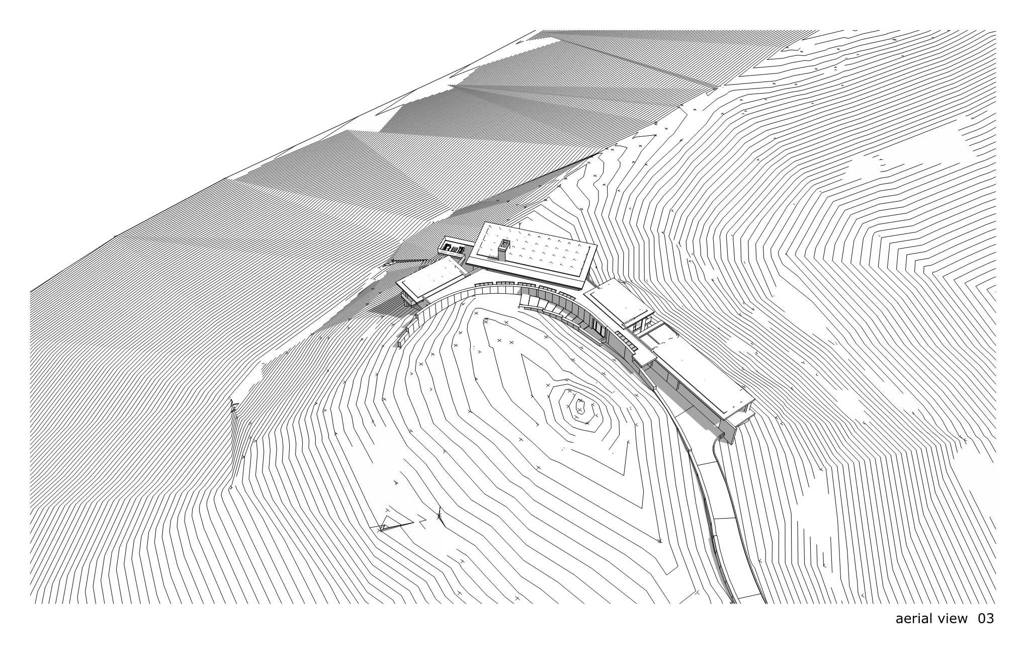 Aerial View with Topography 2