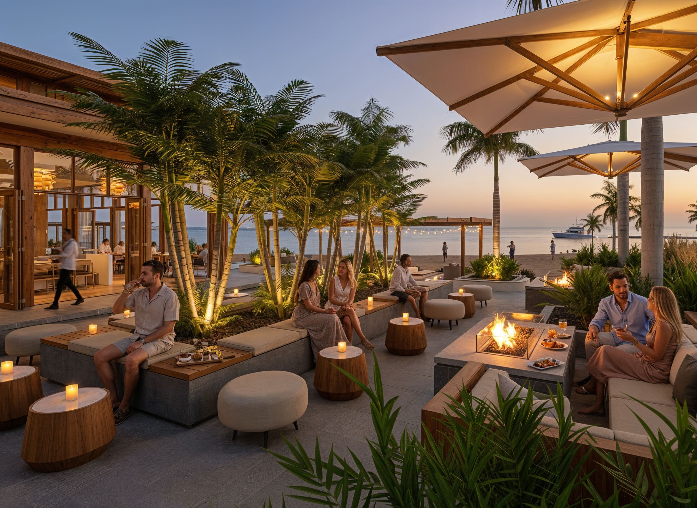 Beach Restaurant Bar Terrace