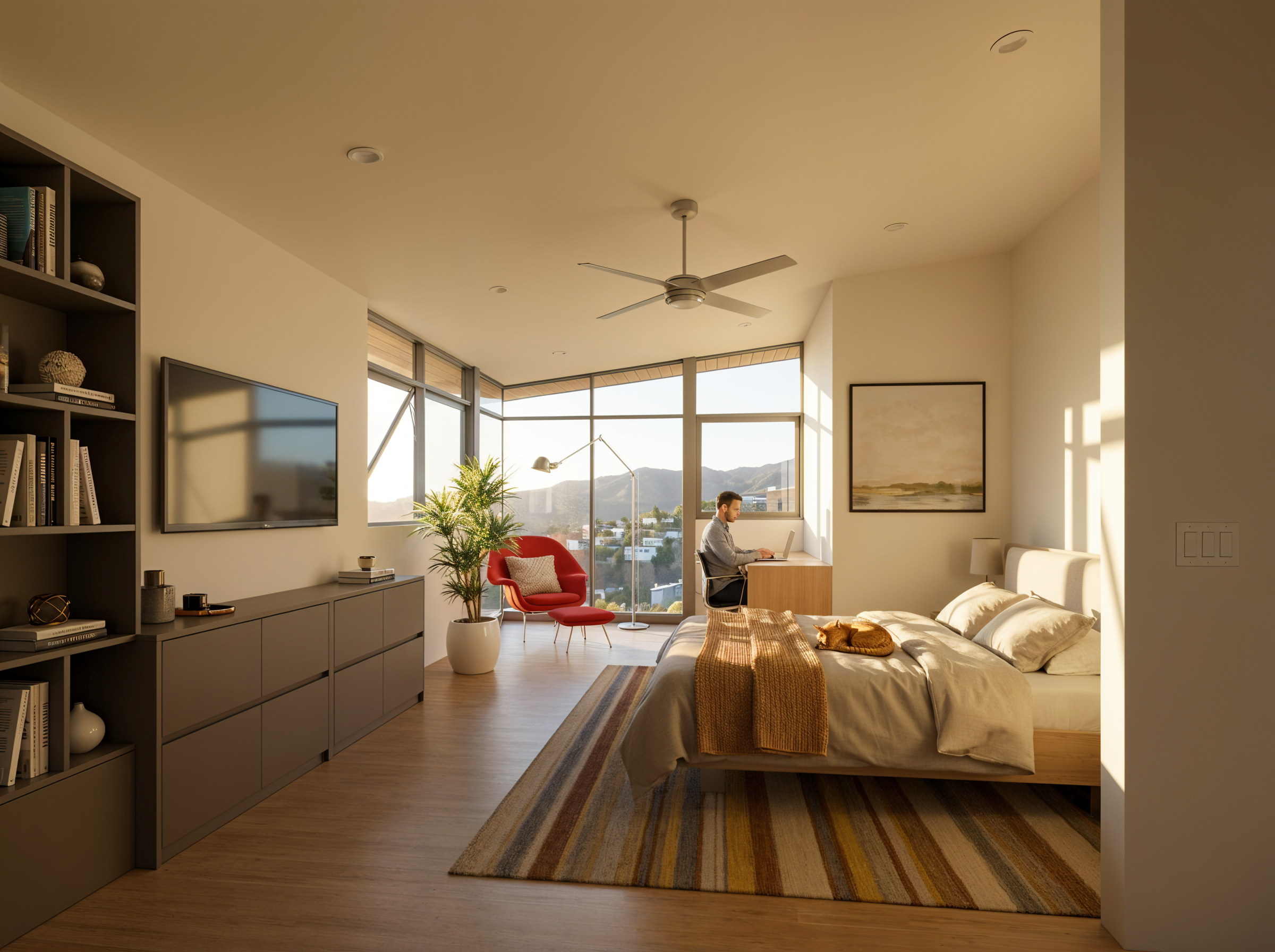 Master Bedroom View