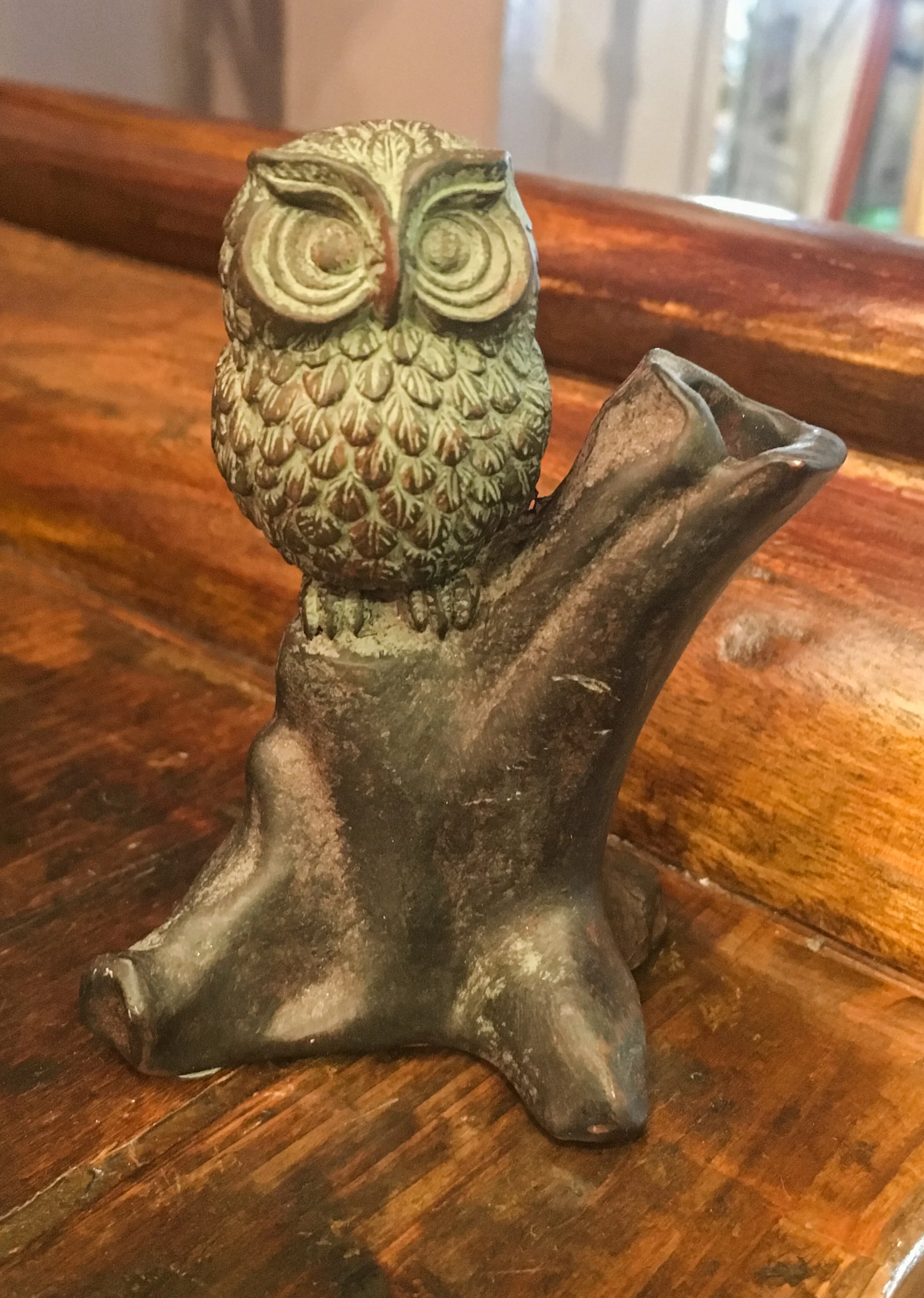 wise owl pen holder desk ornament.jpg