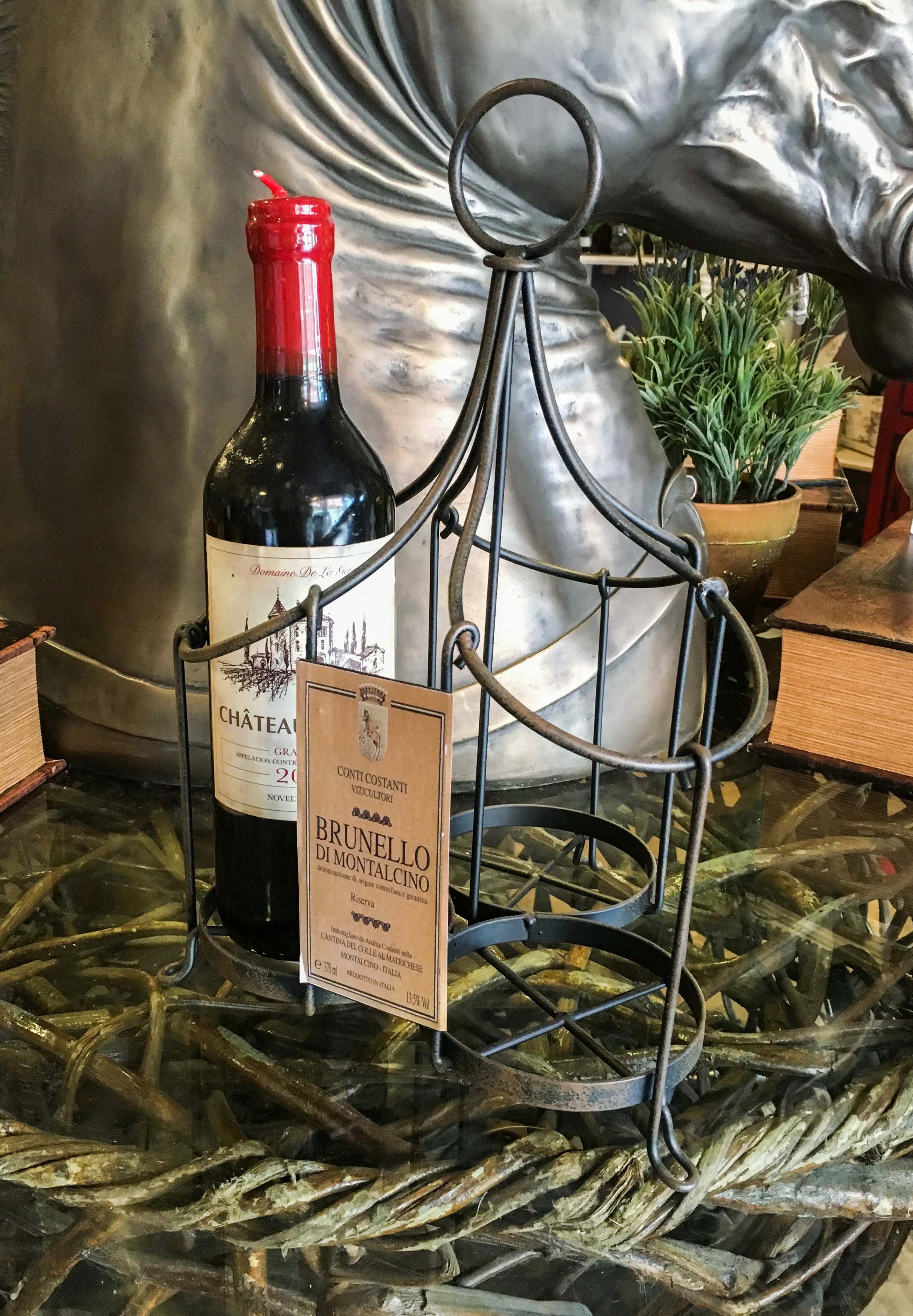 three bottle wine carrier