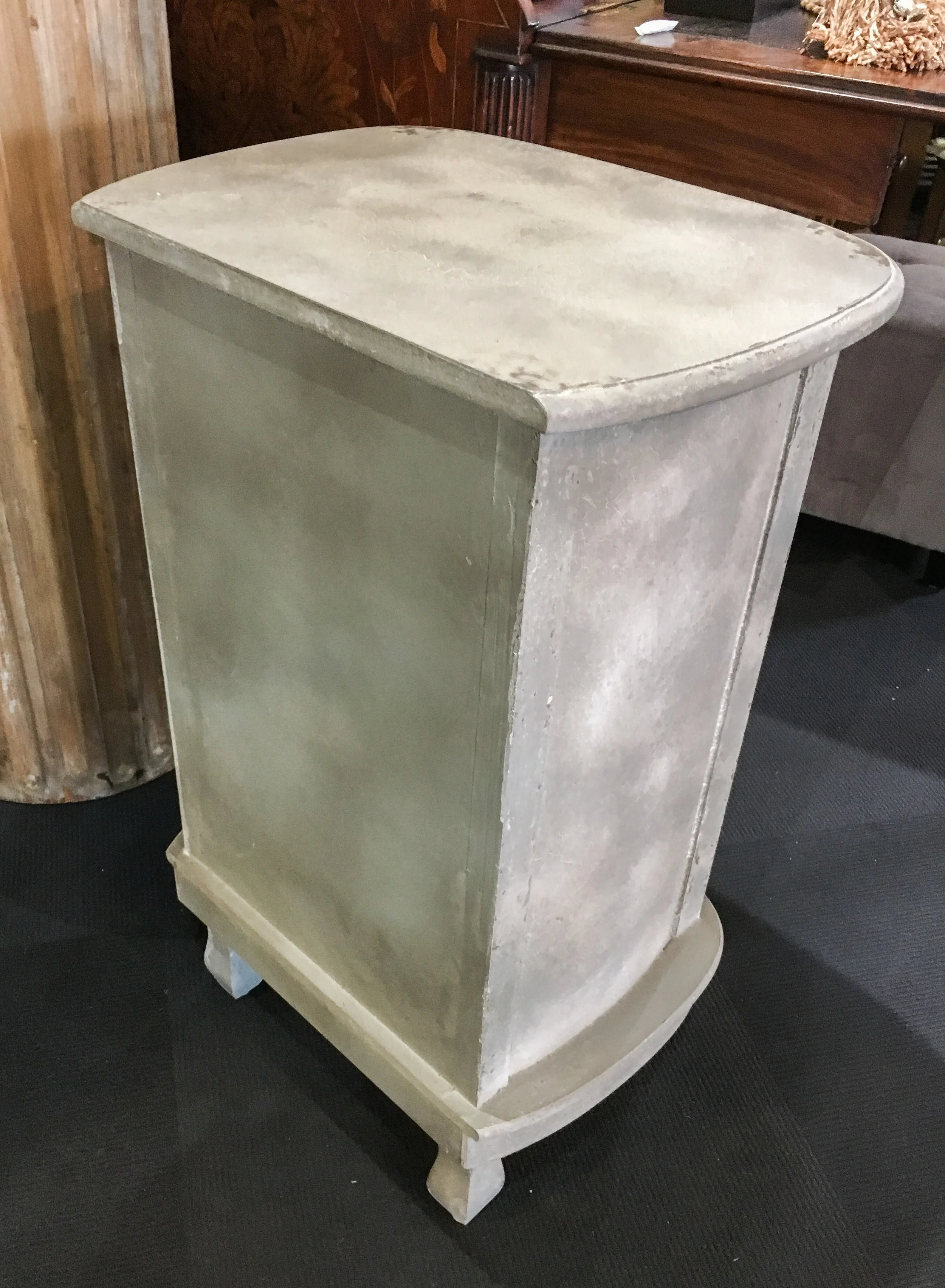 A pretty bedside with drawer and cupboard