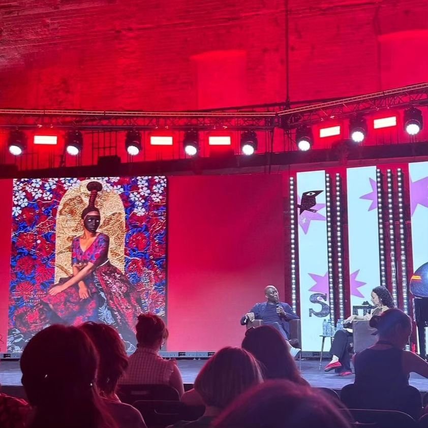 Another year of the world's dreamiest festival @zegfest 💘  100+ incredible speakers, including @ekoweshun and @jonlee001, who were thoughtful and often hilarious to be in conversation with. Until next year (which we're already plotting)
